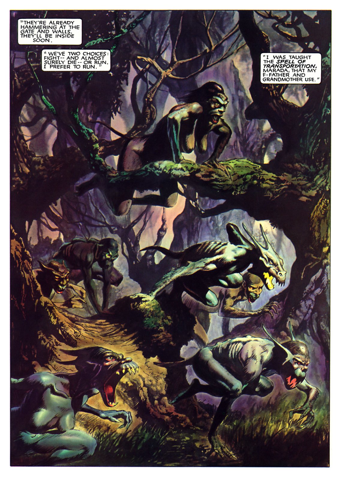 Read online Marvel Graphic Novel comic -  Issue #21 - Marada the She-Wolf - 42