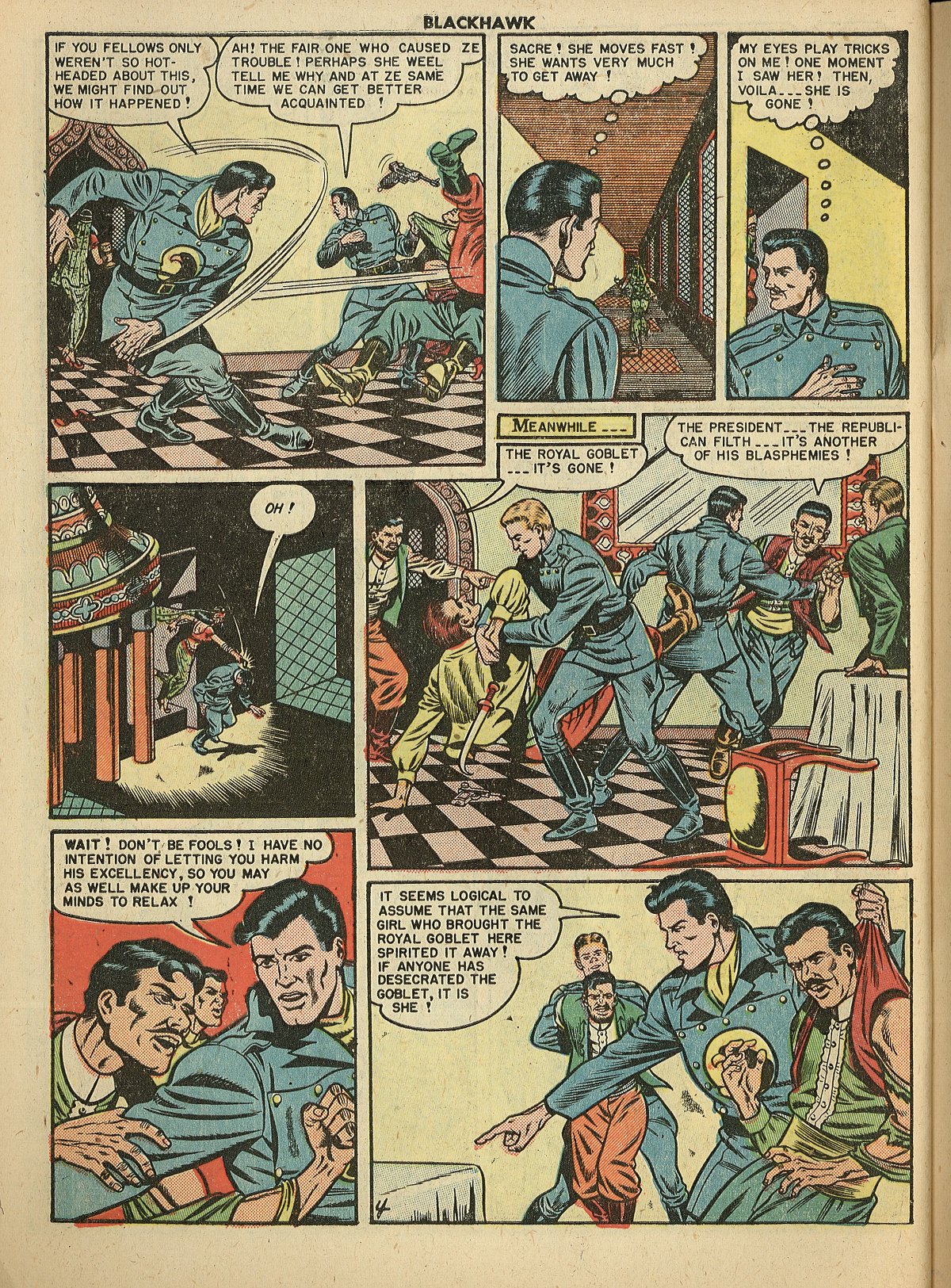 Read online Blackhawk (1957) comic -  Issue #33 - 47