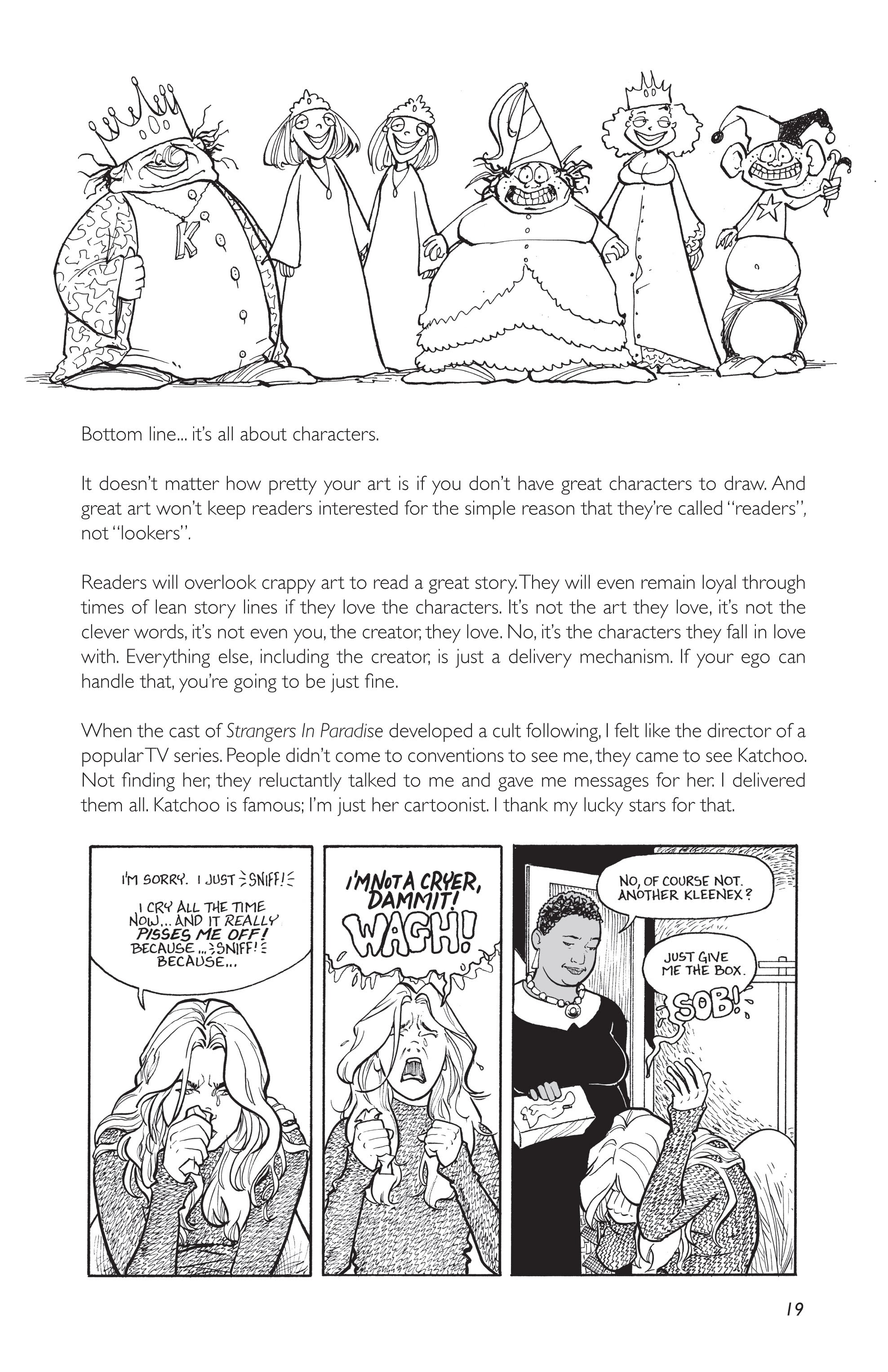 Read online Terry Moore's How to Draw... comic -  Issue # Funny - 21
