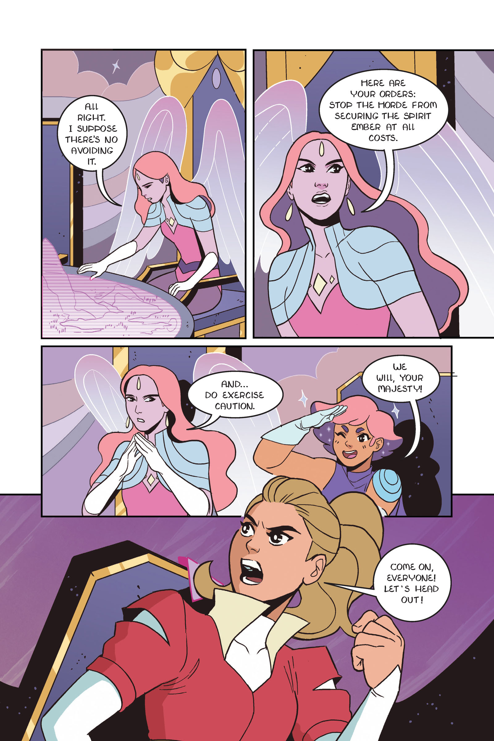 Read online She-Ra and the Princesses of Power: Legend of the Fire Princess comic -  Issue # TPB - 25