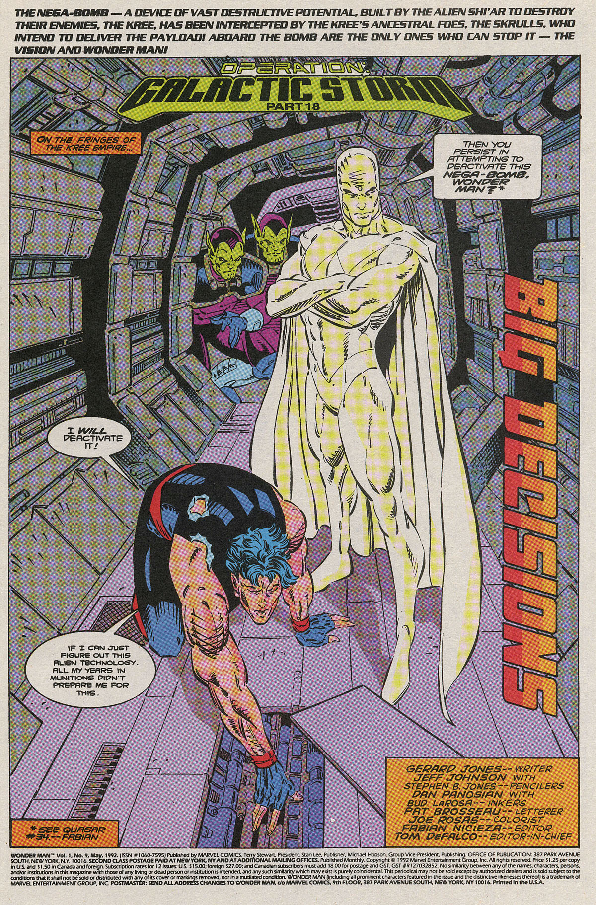 Read online Wonder Man (1991) comic -  Issue #9 - 2