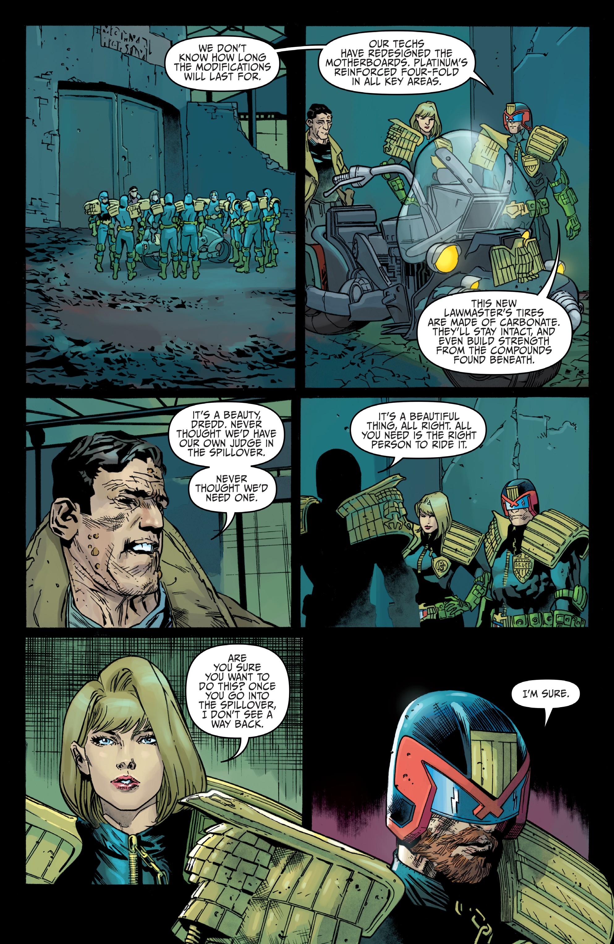 Read online Judge Dredd: Toxic comic -  Issue #4 - 20