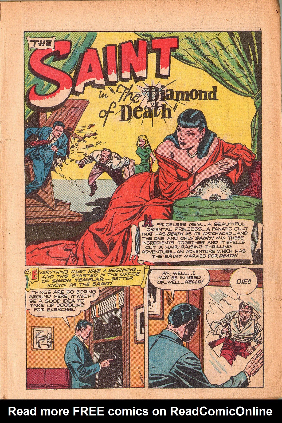 Read online The Saint (1947) comic -  Issue #5 - 3