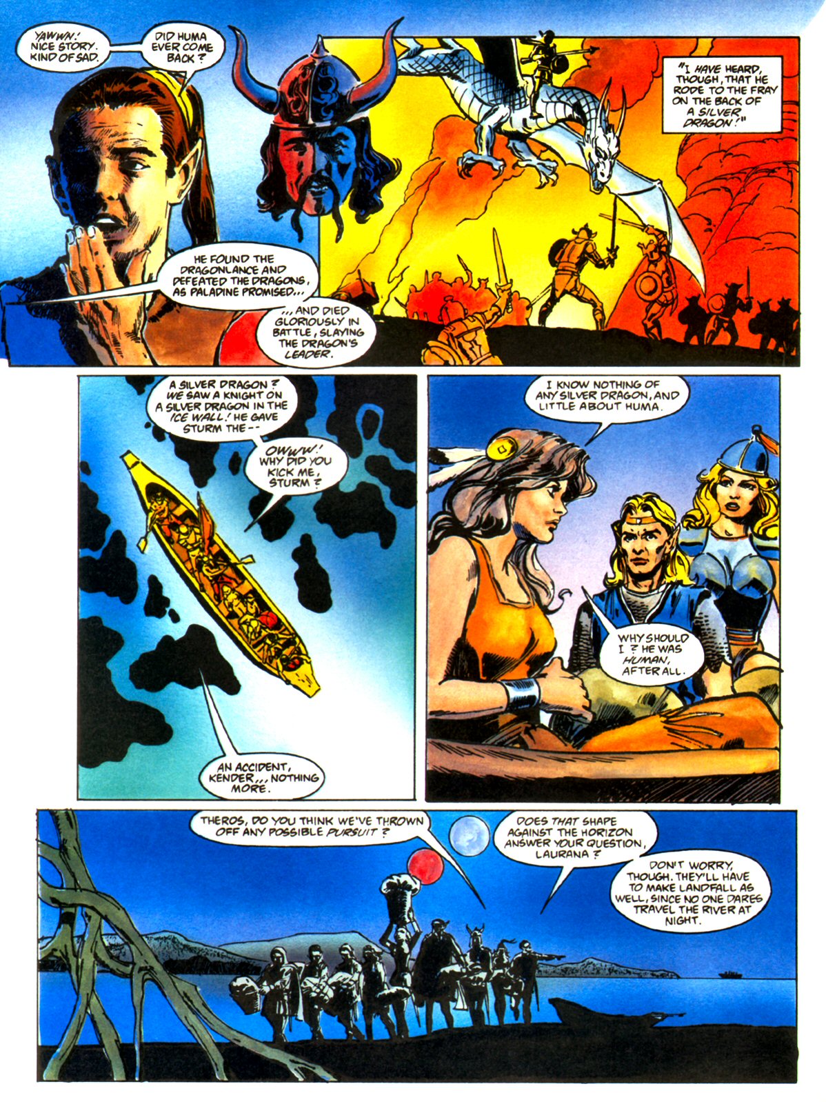 Read online Dragonlance Saga comic -  Issue #4 - 37