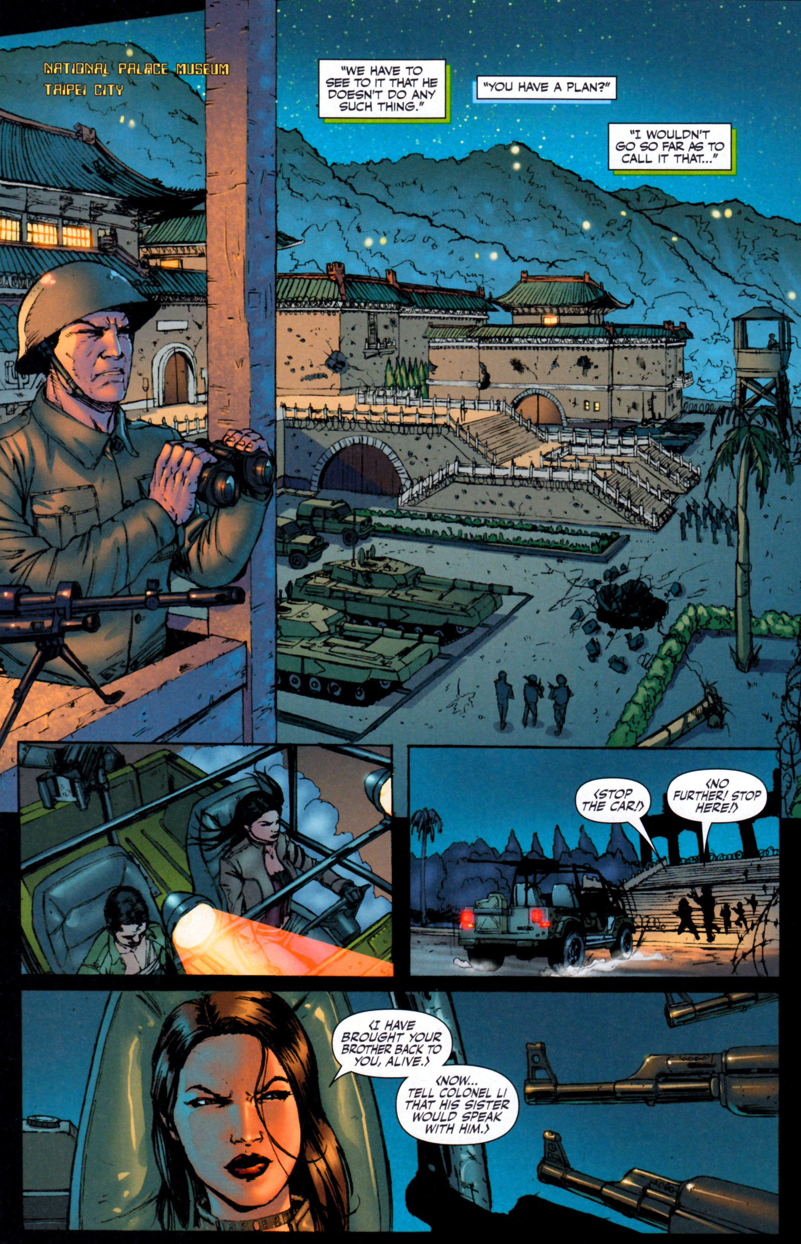 Read online Mercenaries comic -  Issue #1 - 22