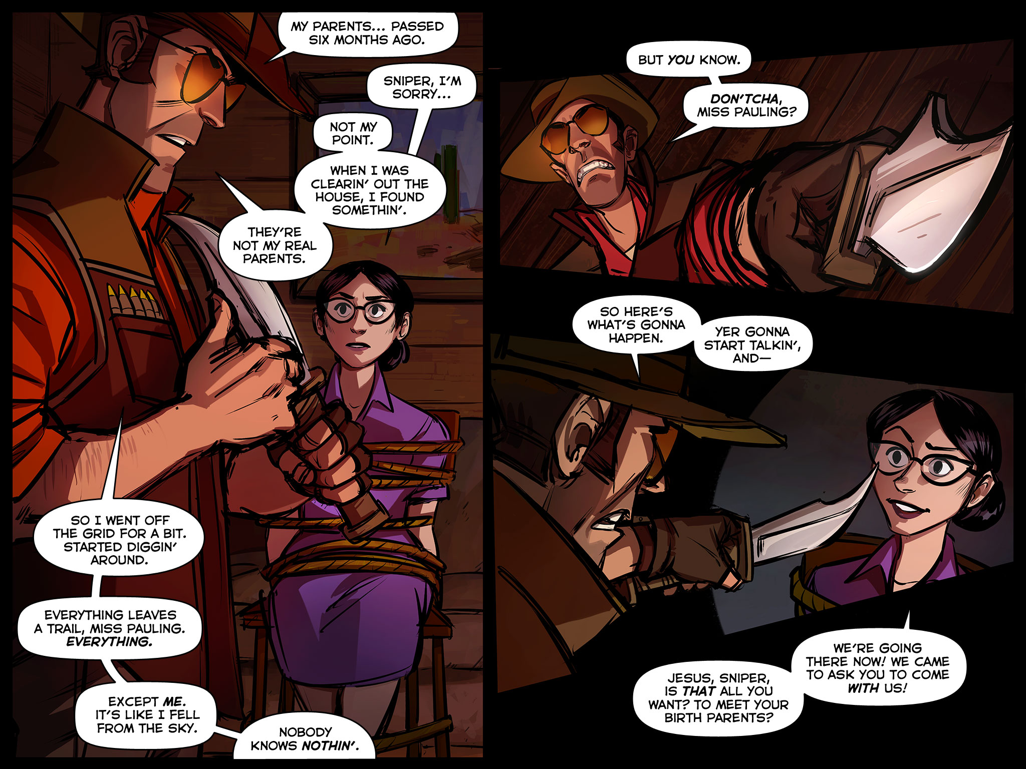 Read online Team Fortress 2 comic -  Issue #4 - 64