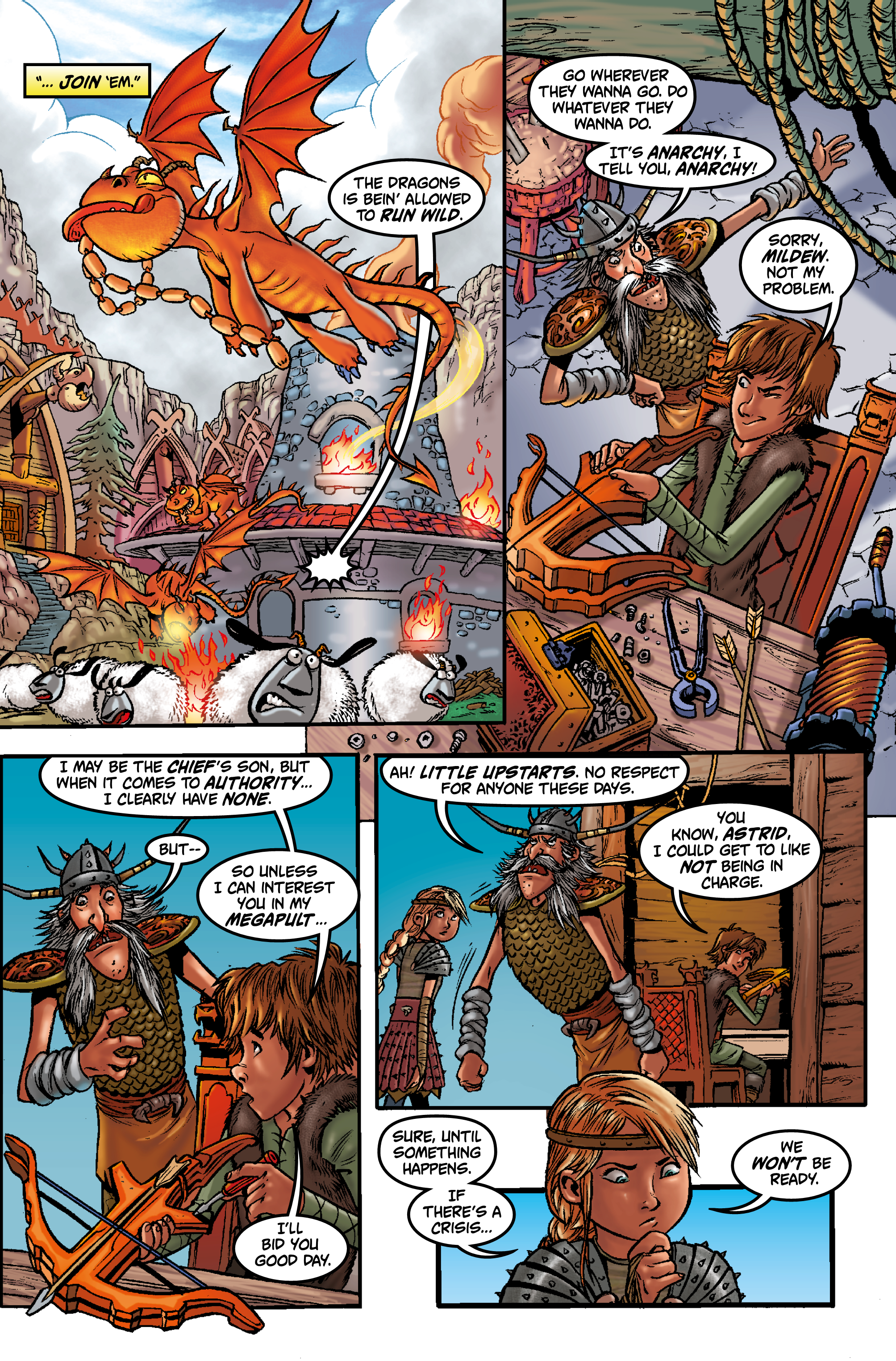 Read online Dragons Riders of Berk: Tales from Berk comic -  Issue # TPB - 72