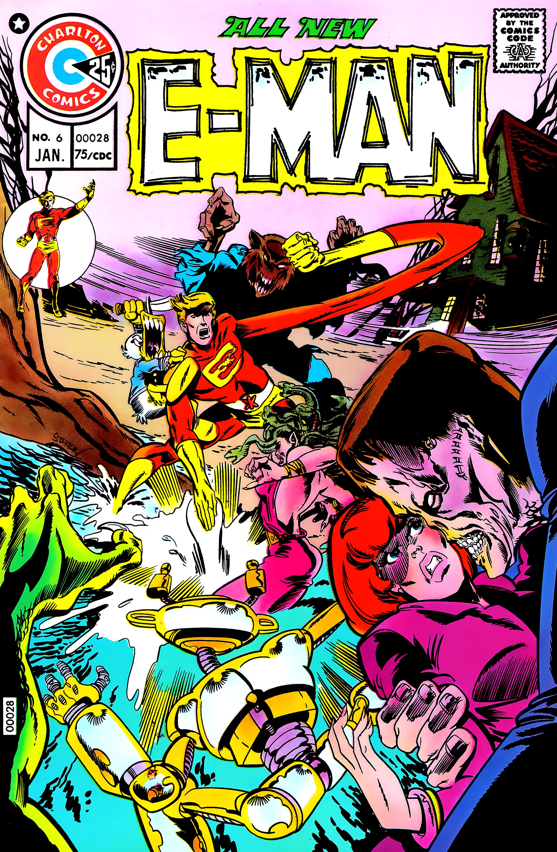 Read online E-Man (1973) comic -  Issue #6 - 1