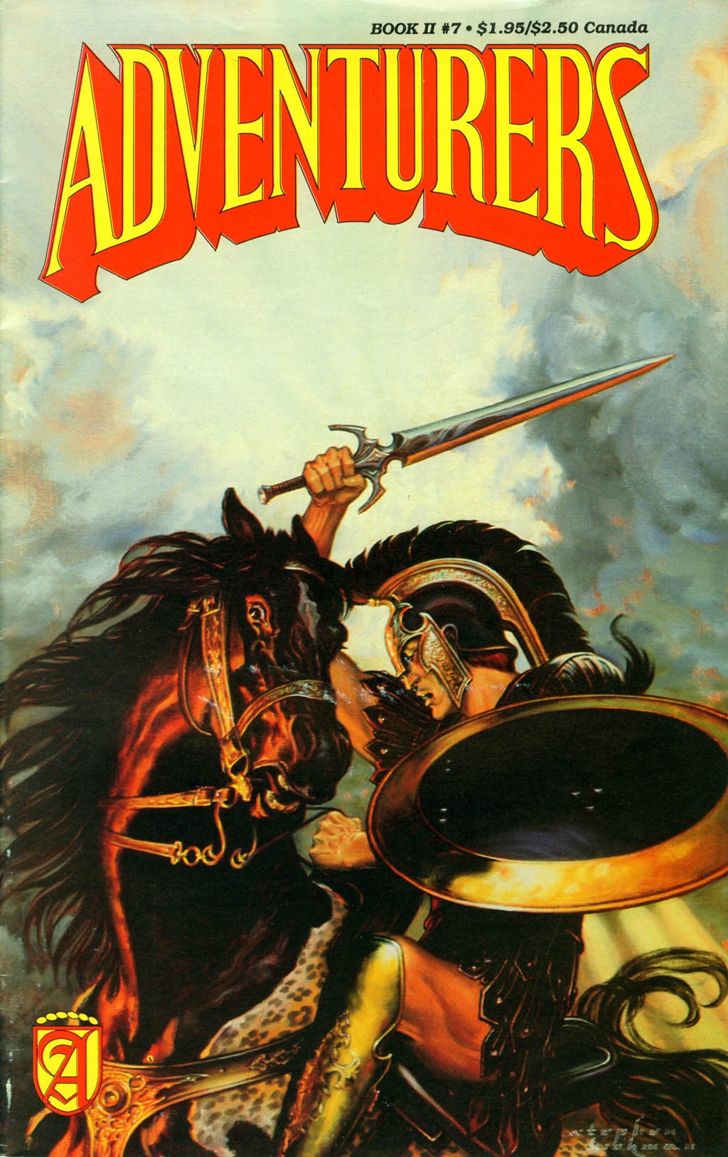 Read online Adventurers (1988) comic -  Issue #7 - 1