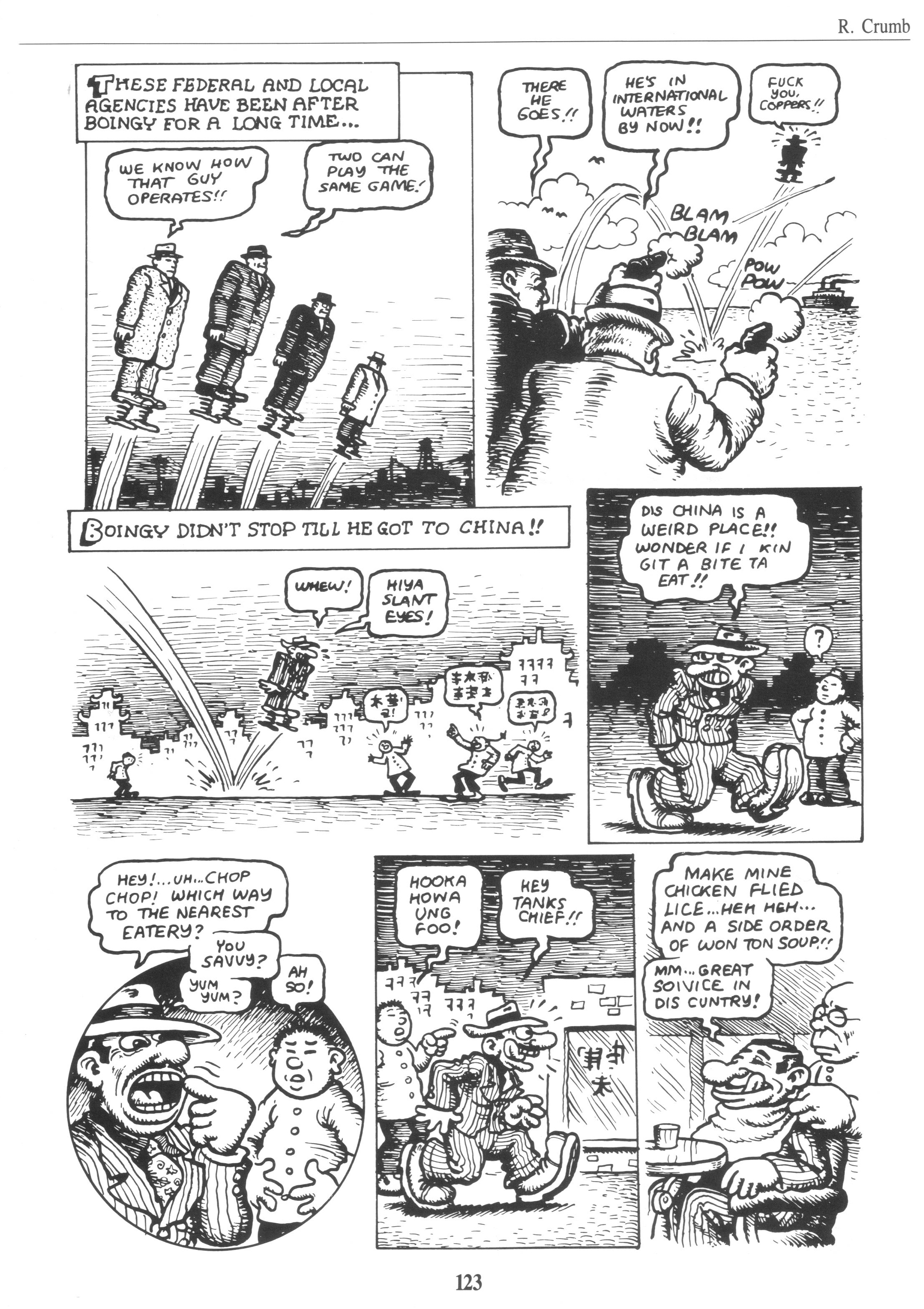 Read online The Complete Crumb Comics comic -  Issue # TPB 5 - 134
