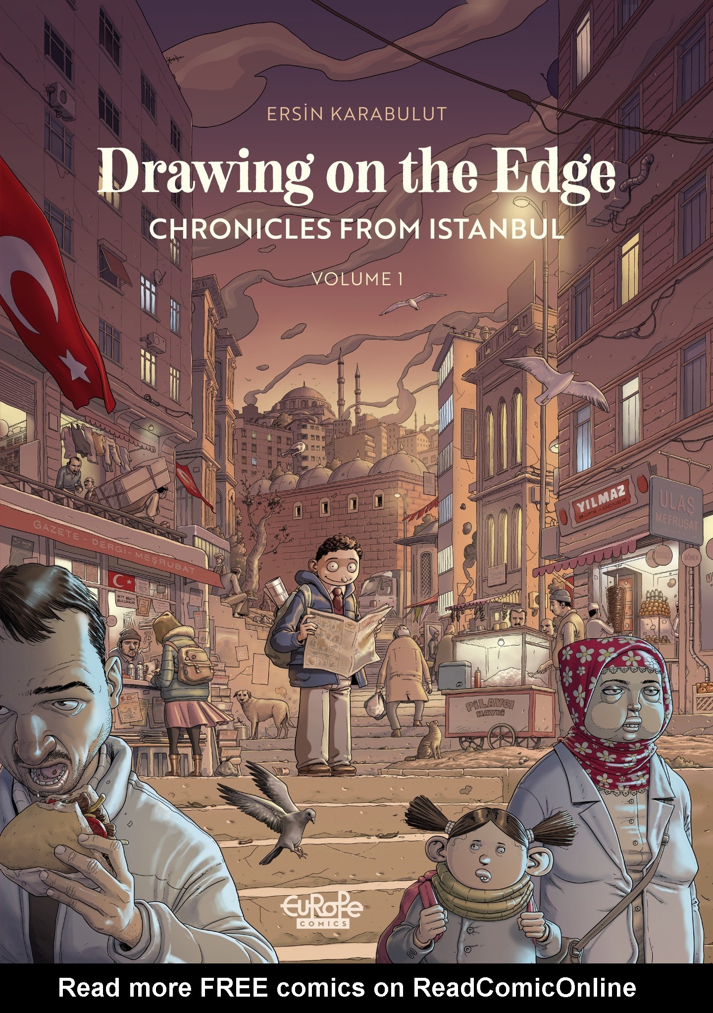 Read online Drawing On The Edge: Chronicles From Istanbul comic -  Issue # TPB (Part 1) - 1