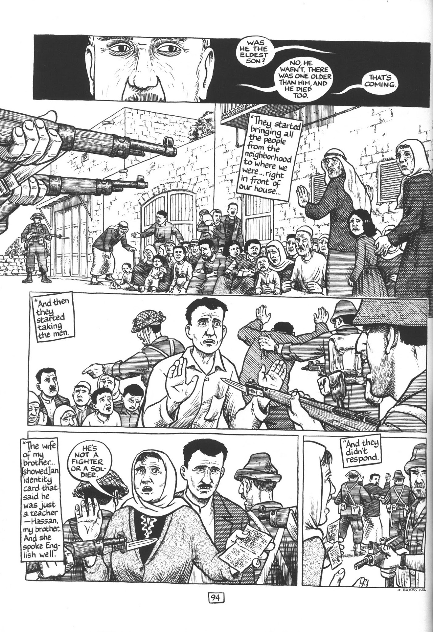 Read online Footnotes in Gaza comic -  Issue # TPB - 114