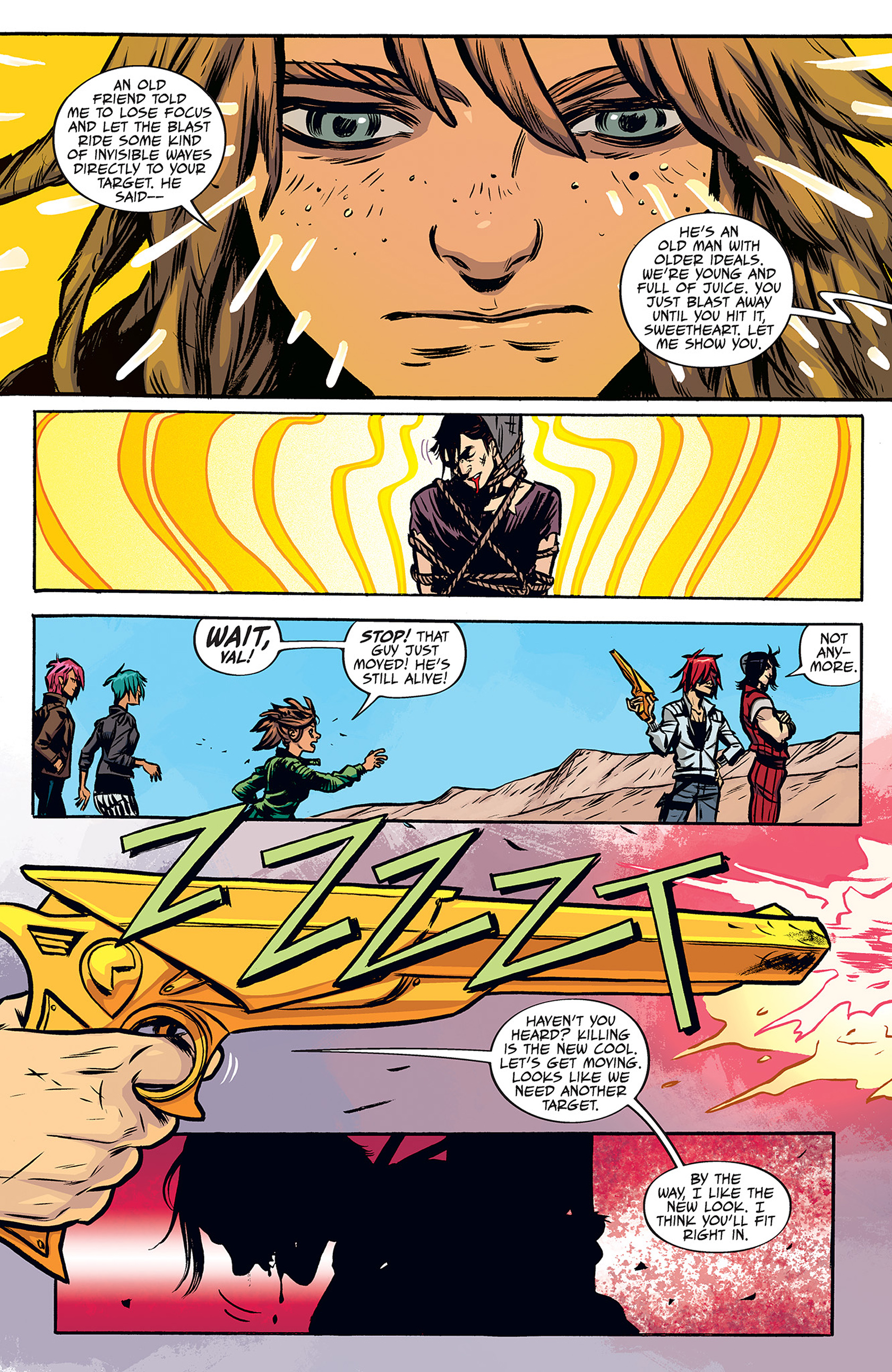 Read online The True Lives Of The Fabulous Killjoys comic -  Issue #4 - 8