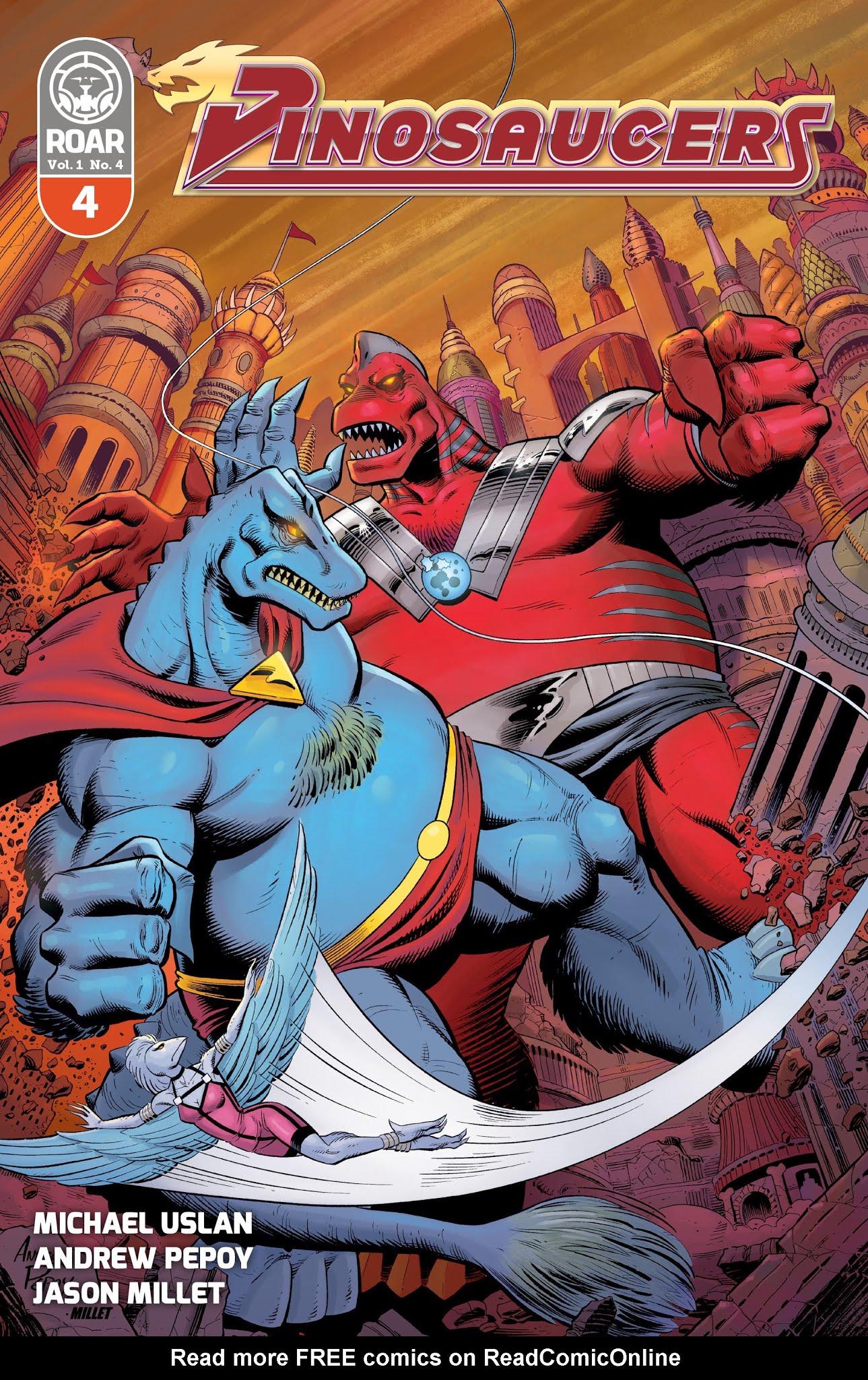 Read online Dinosaucers comic -  Issue #4 - 1