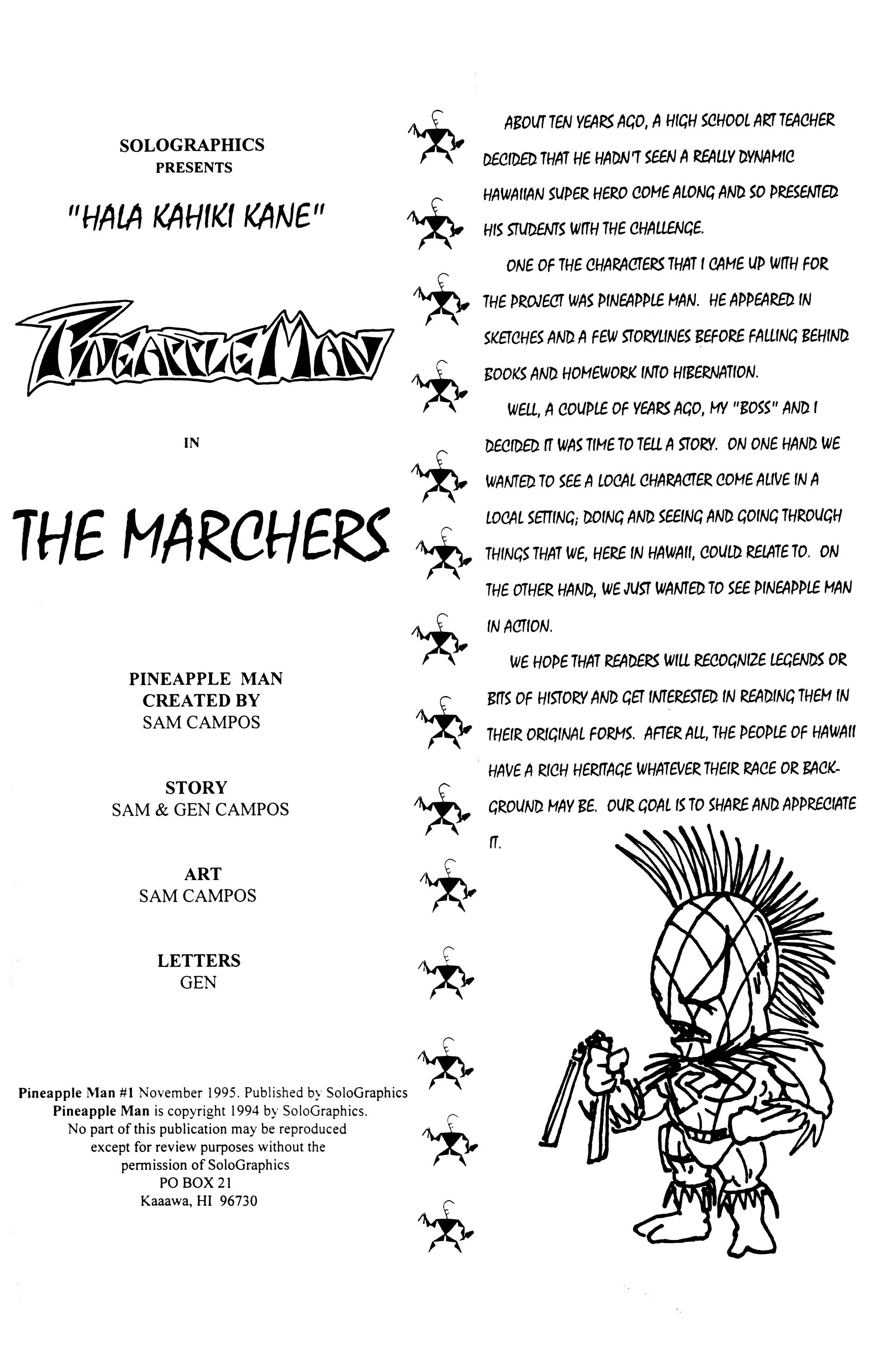 Read online Pineapple Man comic -  Issue #1 - 26