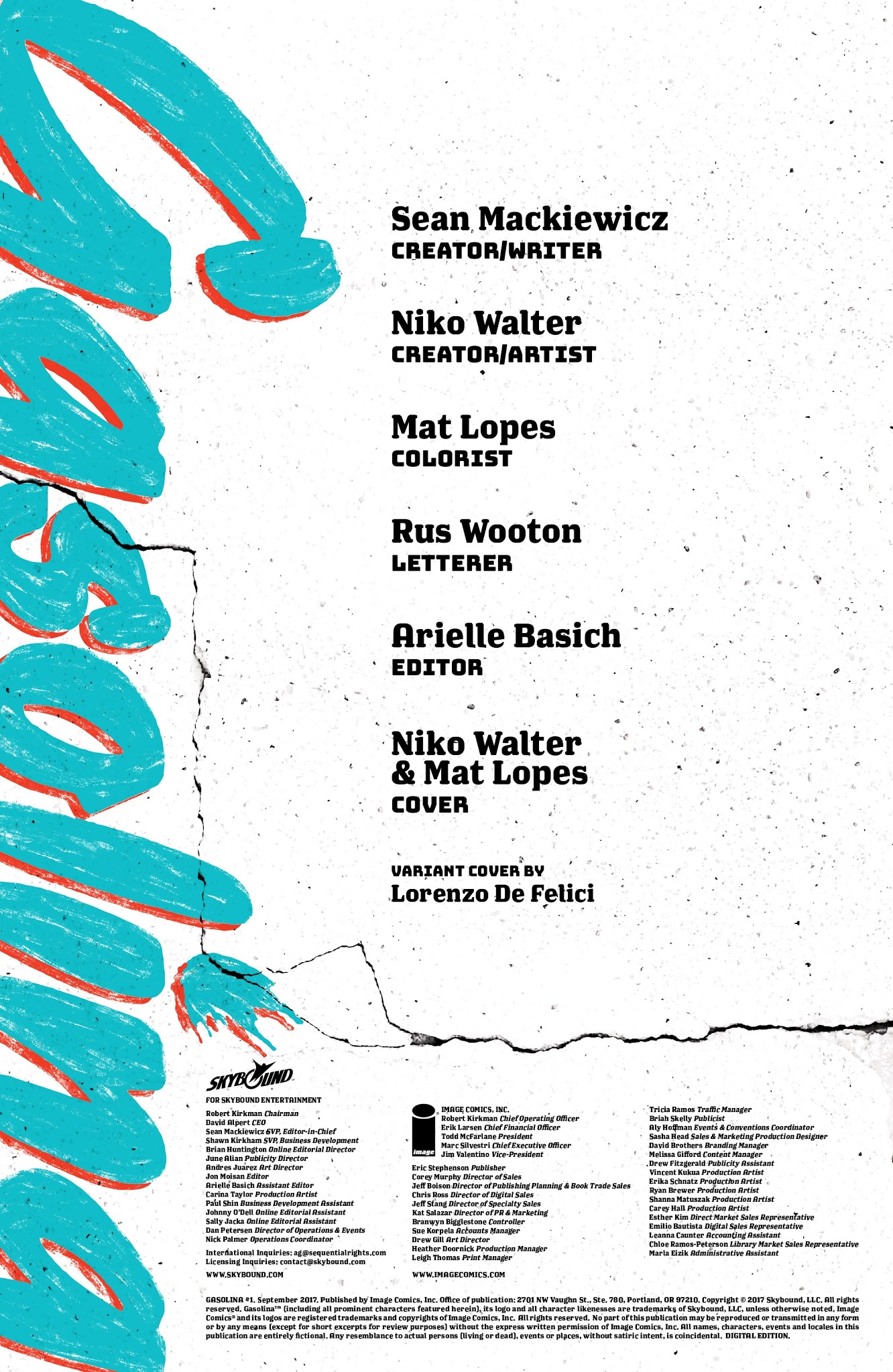 Read online Gasolina comic -  Issue #1 - 2