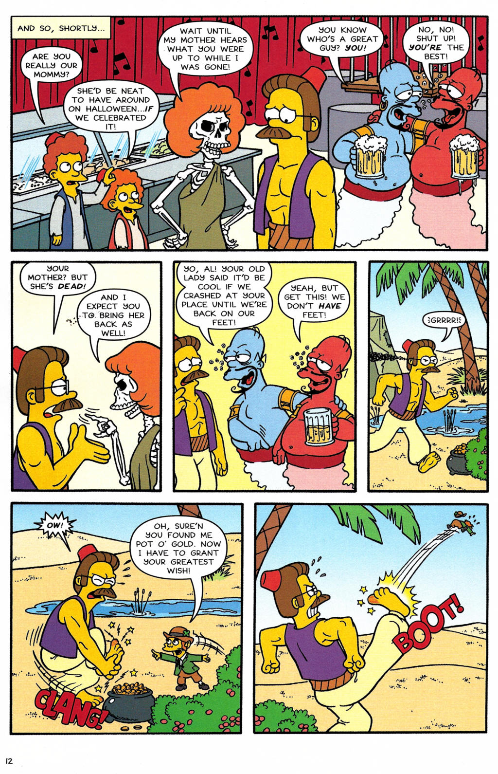 Read online Simpsons Comics comic -  Issue #126 - 10