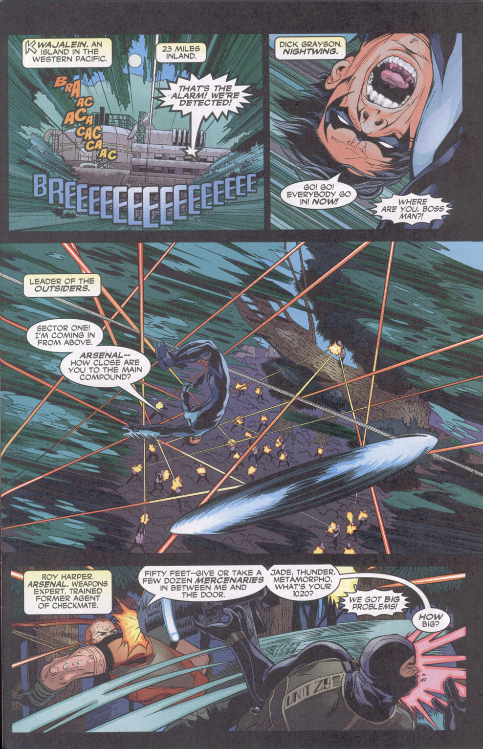 Read online Outsiders (2003) comic -  Issue #4 - 3