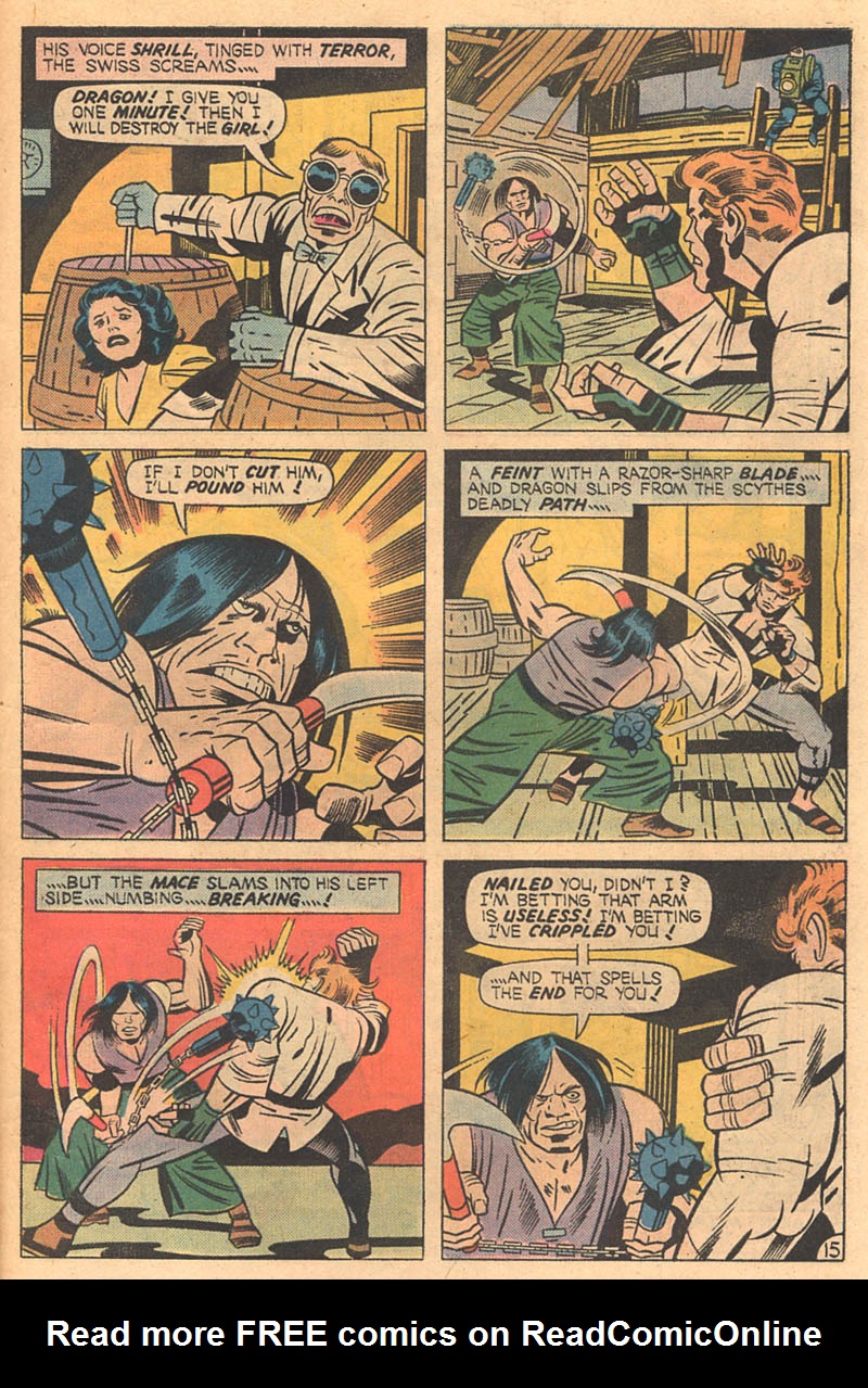 Read online Richard Dragon, Kung-Fu Fighter comic -  Issue #3 - 16