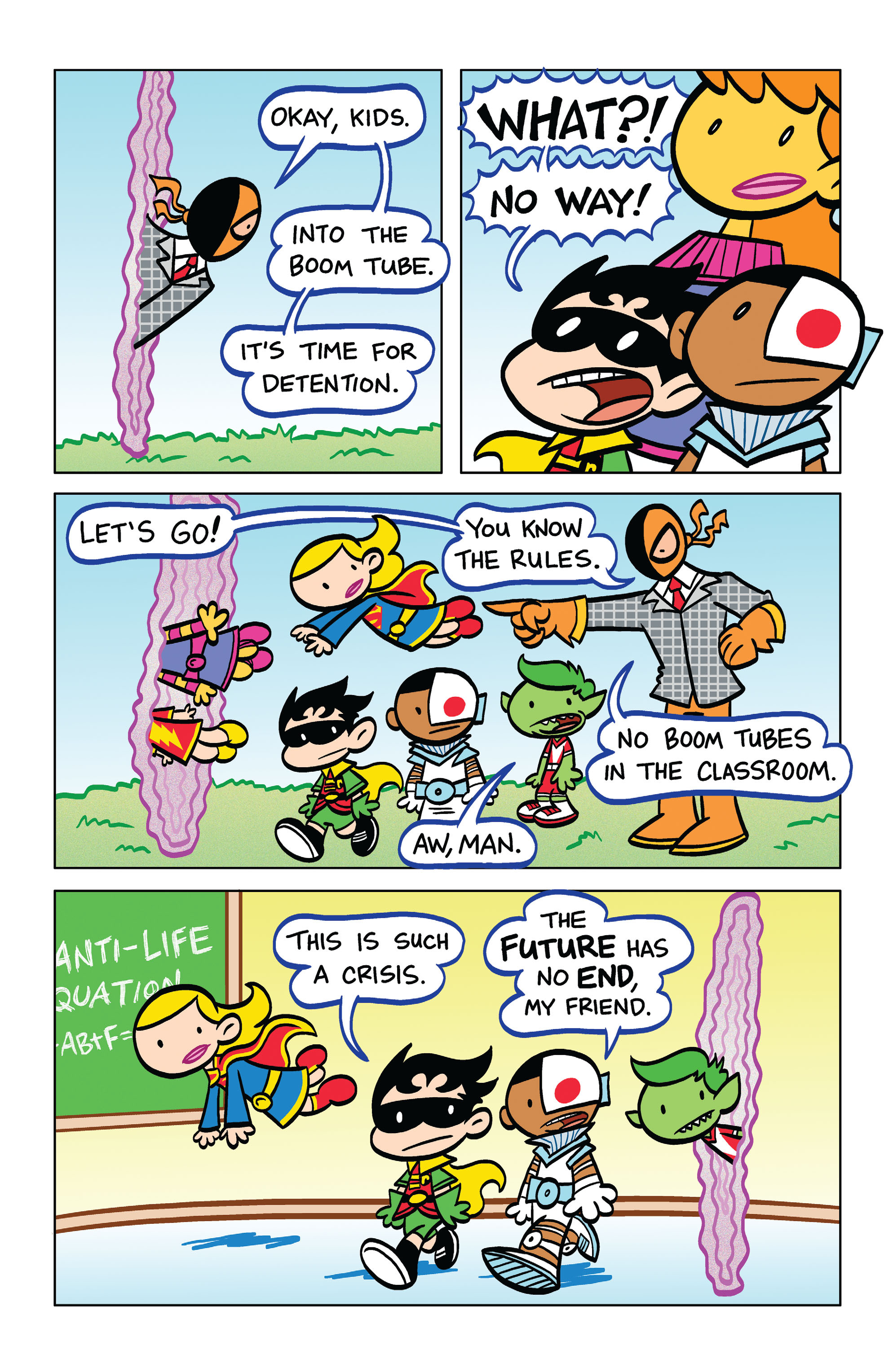 Read online Tiny Titans: Return To the Treehouse comic -  Issue #6 - 19