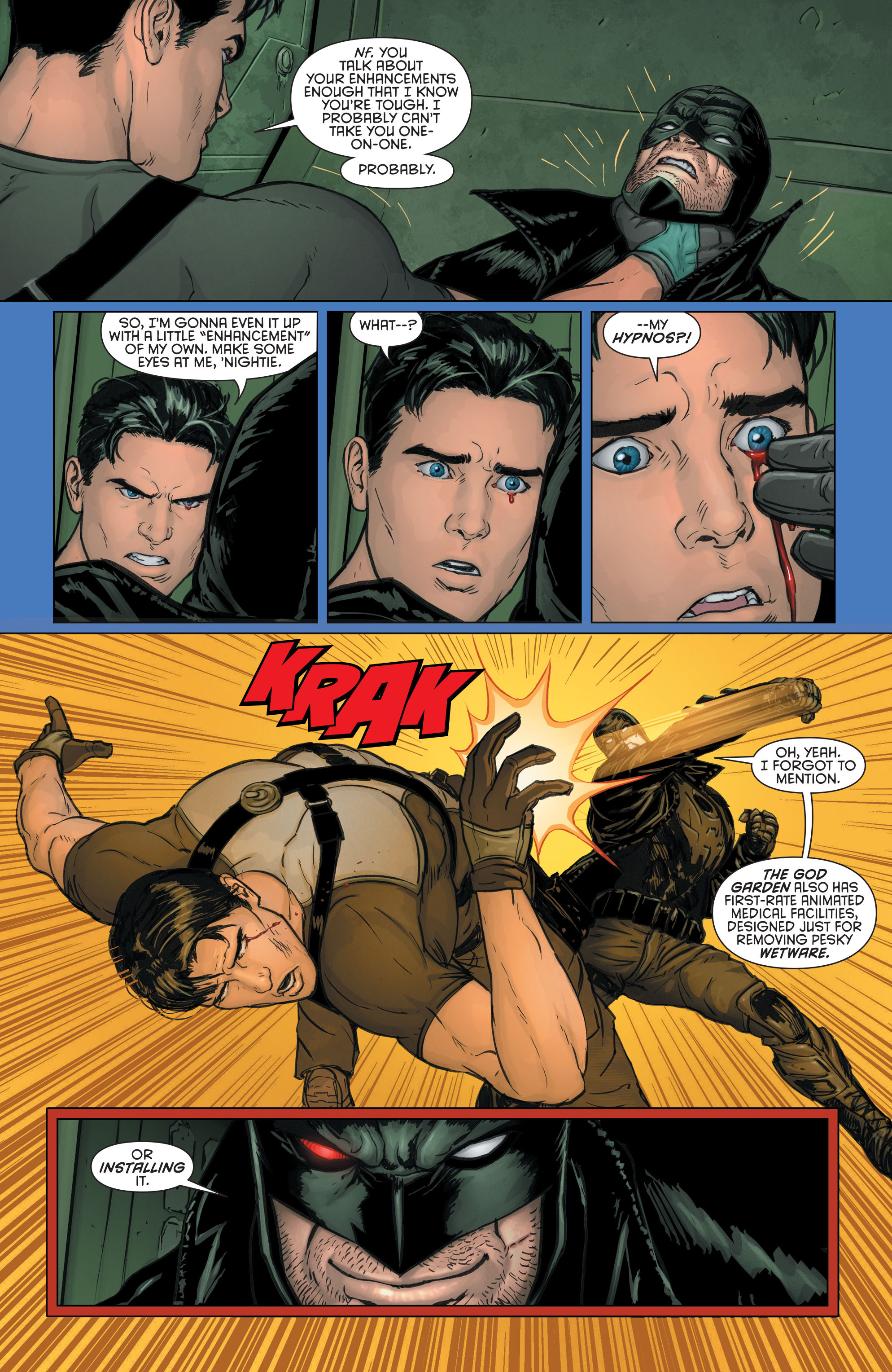 Read online Grayson comic -  Issue #6 - 12