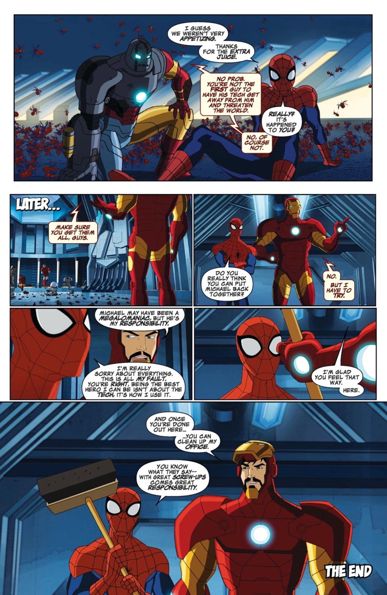 Read online Marvel Universe Ultimate Spider-Man: Web Warriors comic -  Issue #3 - 22