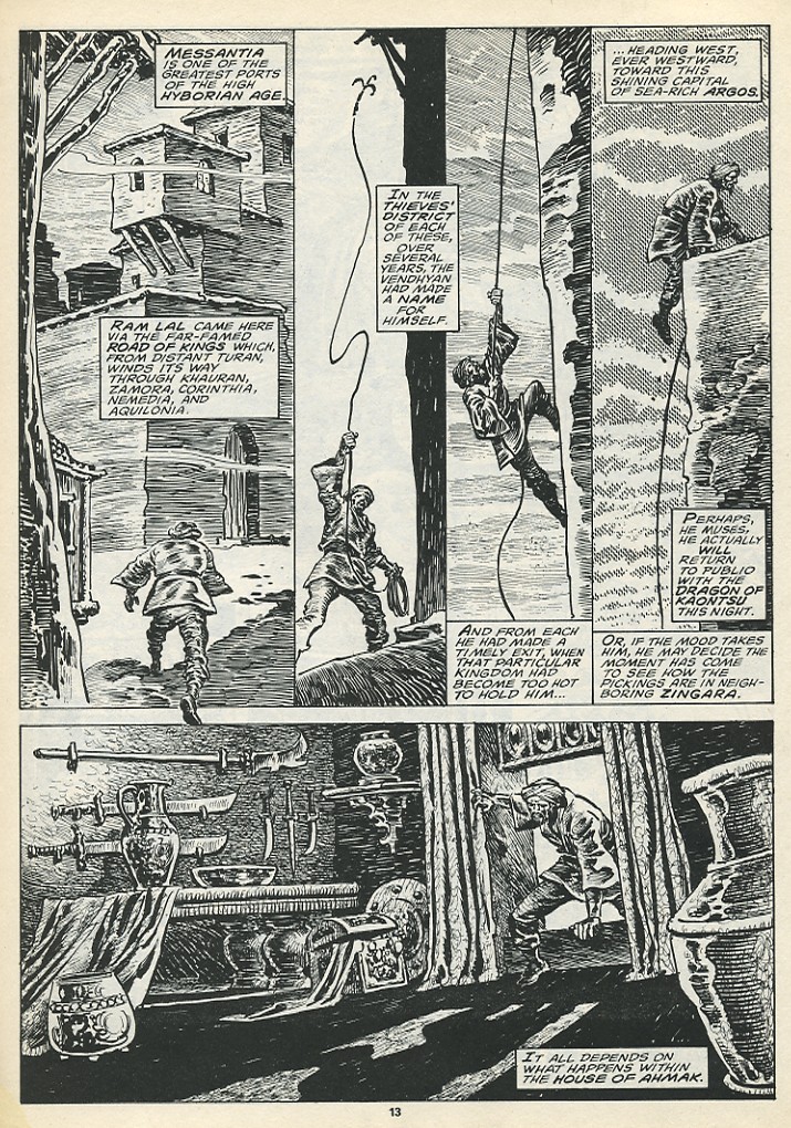 Read online The Savage Sword Of Conan comic -  Issue #197 - 15