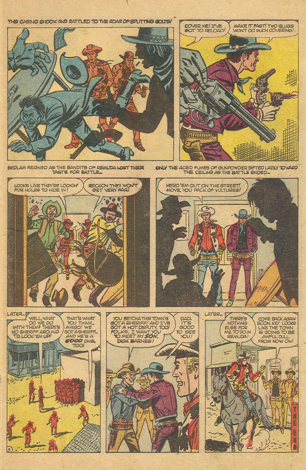 Read online Gunsmoke Western comic -  Issue #44 - 7