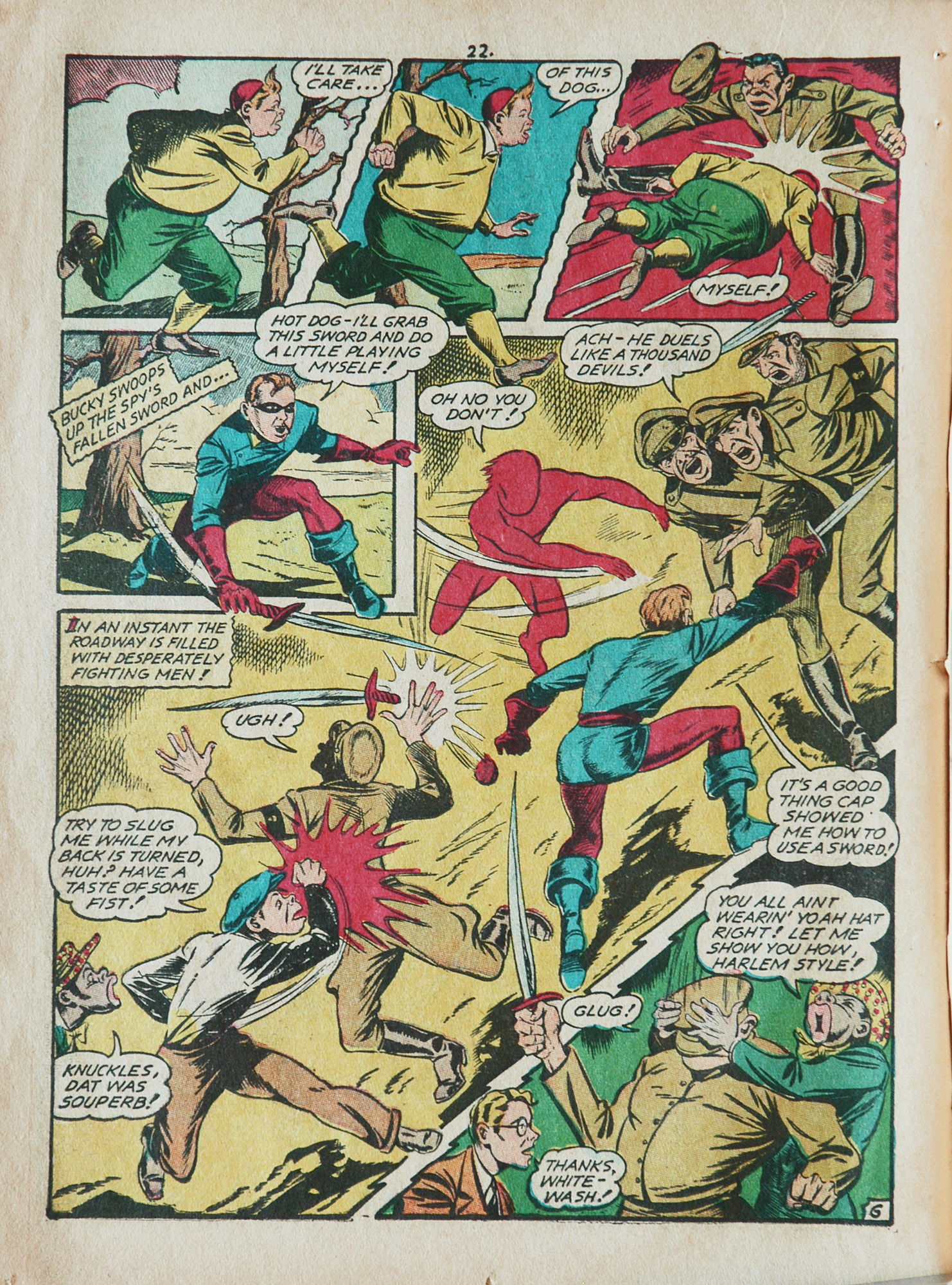 Read online Young Allies Comics comic -  Issue #3 - 24