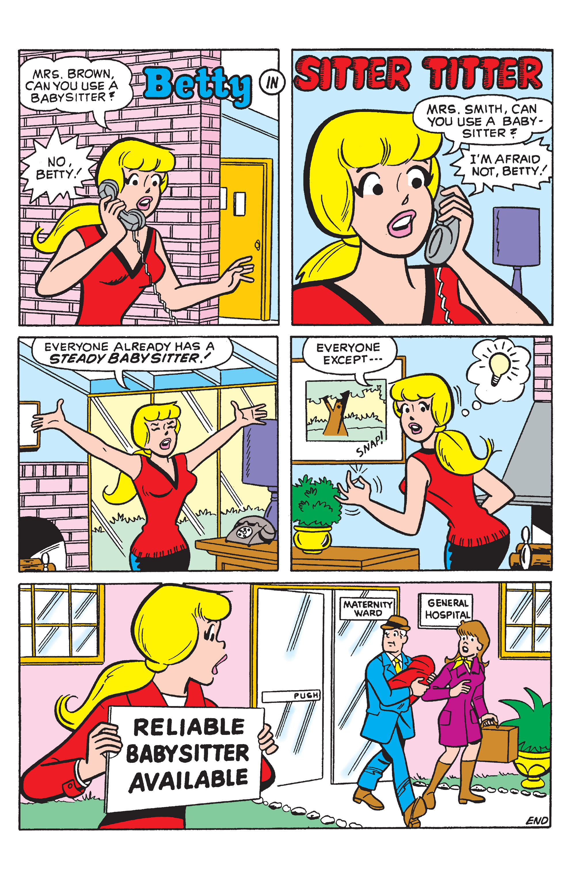 Read online B&V Friends Adventures In Babysitting comic -  Issue # TPB - 18