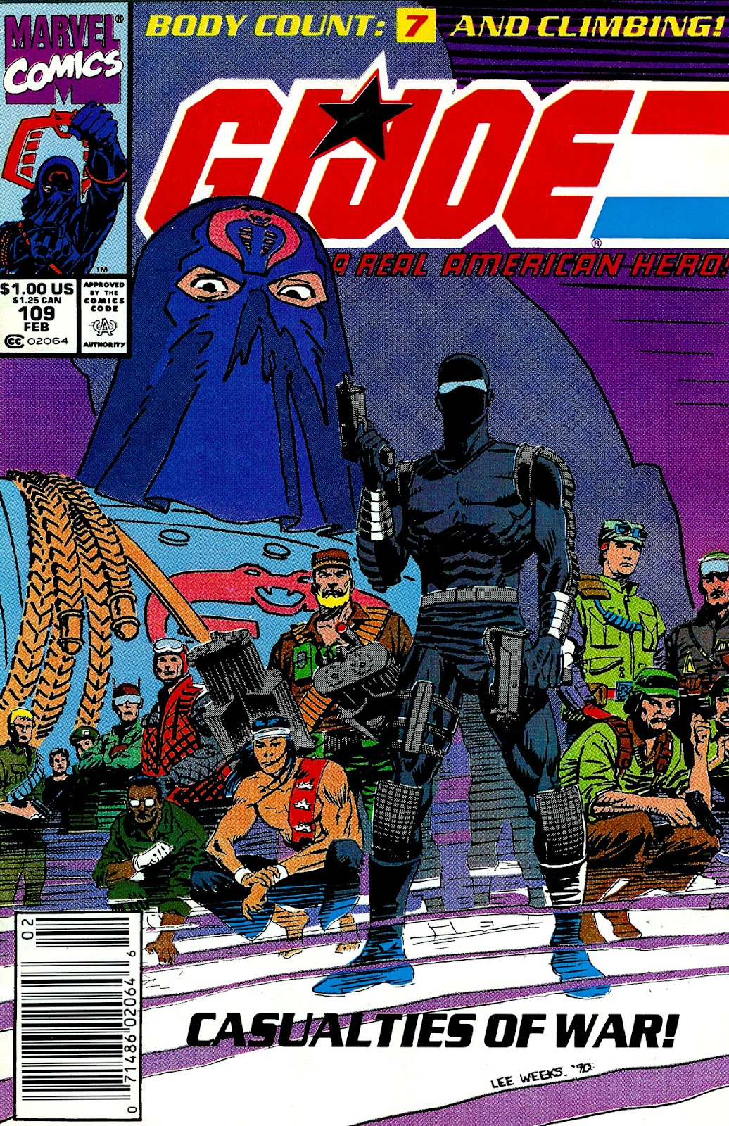 G.I. Joe: A Real American Hero issue 109 - Page 1