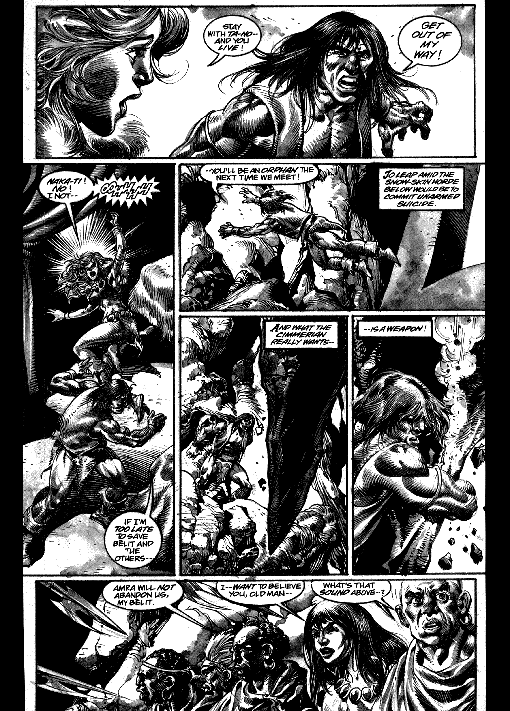 Read online Conan the Savage comic -  Issue #4 - 33