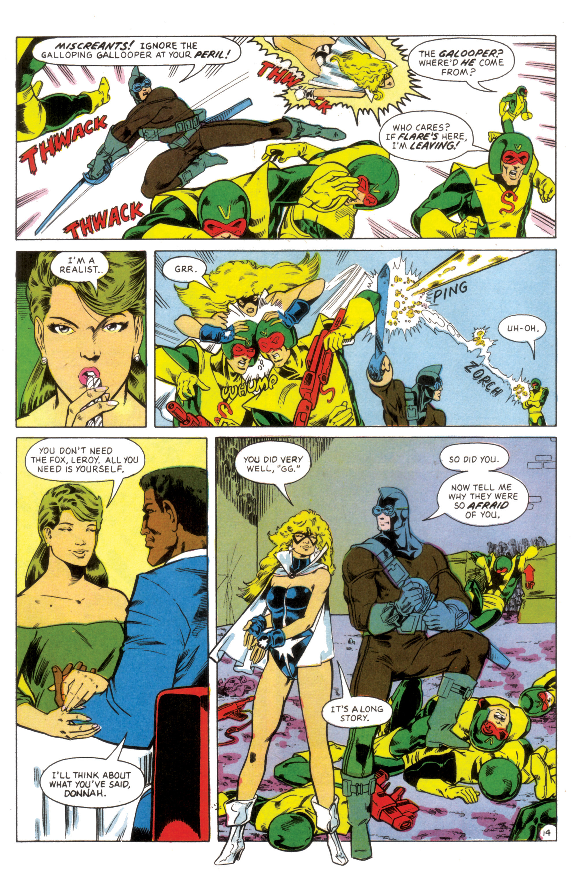 Read online Flare (2004) comic -  Issue #6 - 15