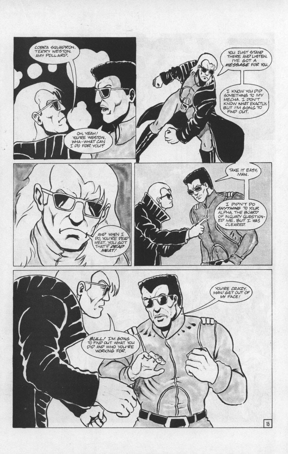 Read online Robotech II: The Sentinels - CyberPirates comic -  Issue #2 - 17