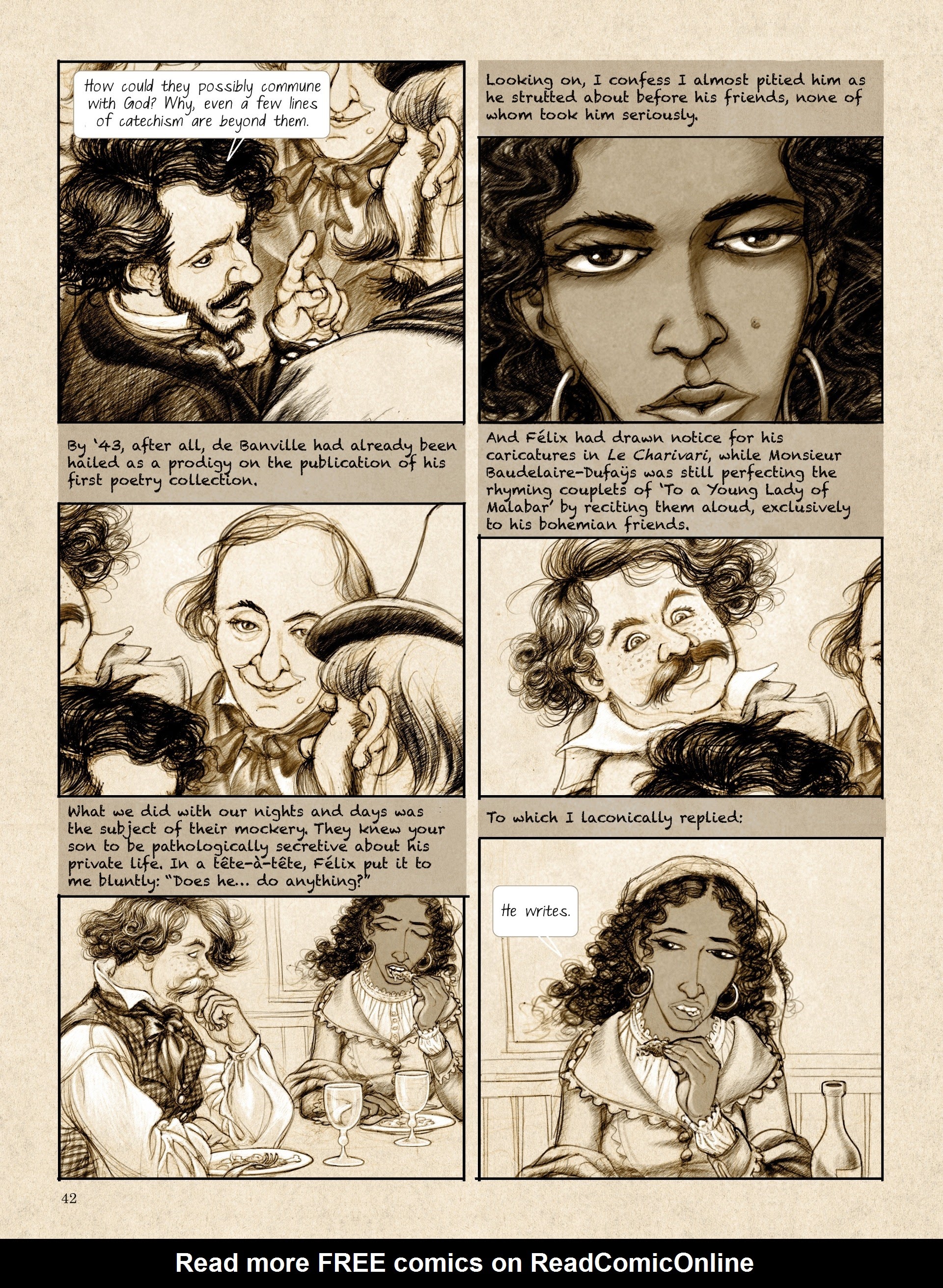 Read online Mademoiselle Baudelaire comic -  Issue # TPB (Part 1) - 42