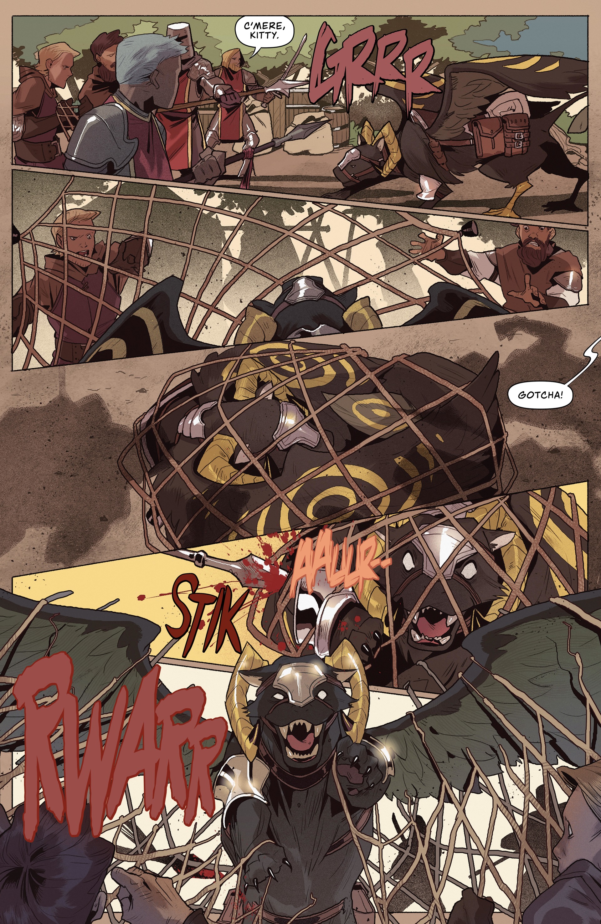 Read online Beastlands: Keepers of the Kingdom comic -  Issue # TPB - 34