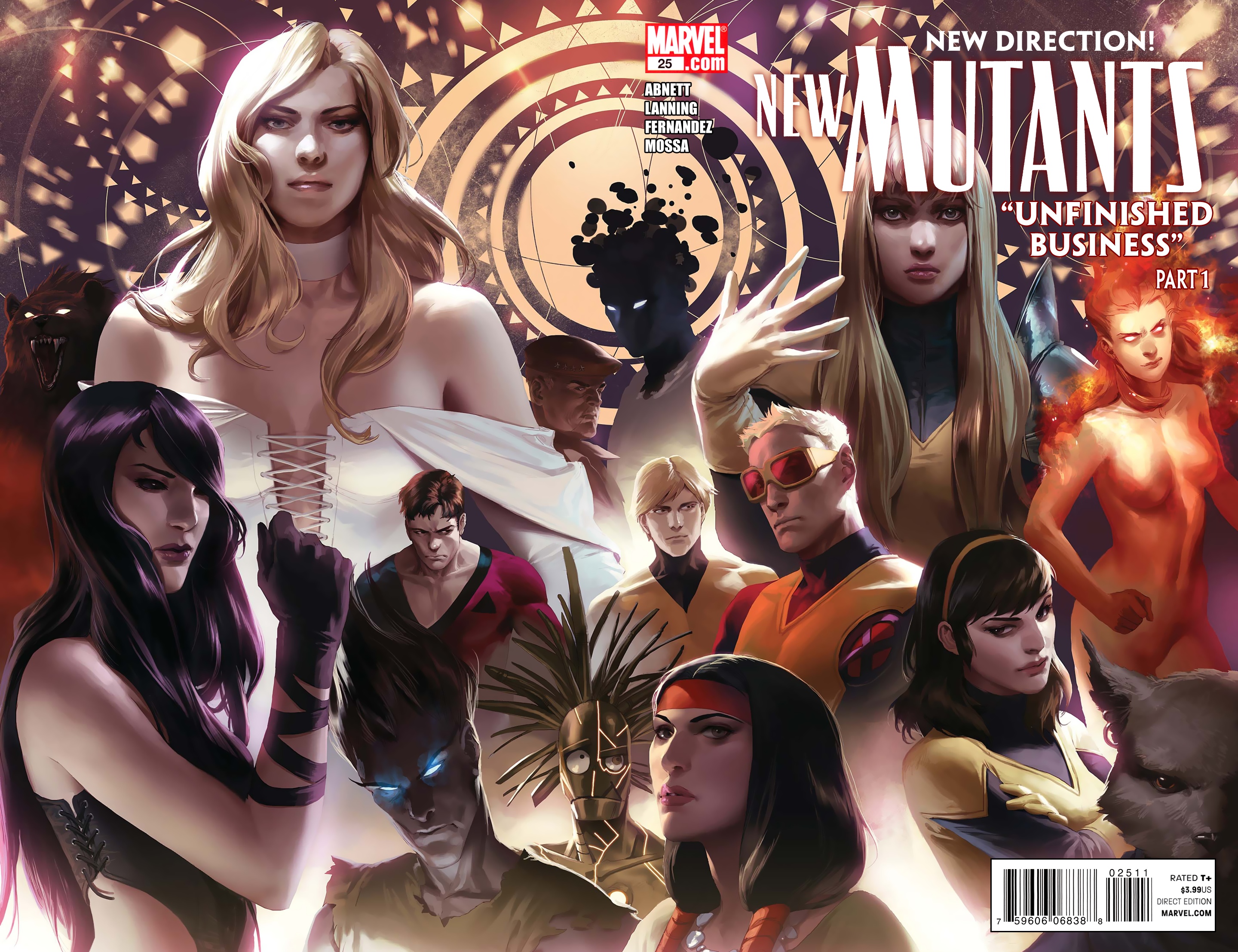 Read online New Mutants (2009) comic -  Issue #25 - 1