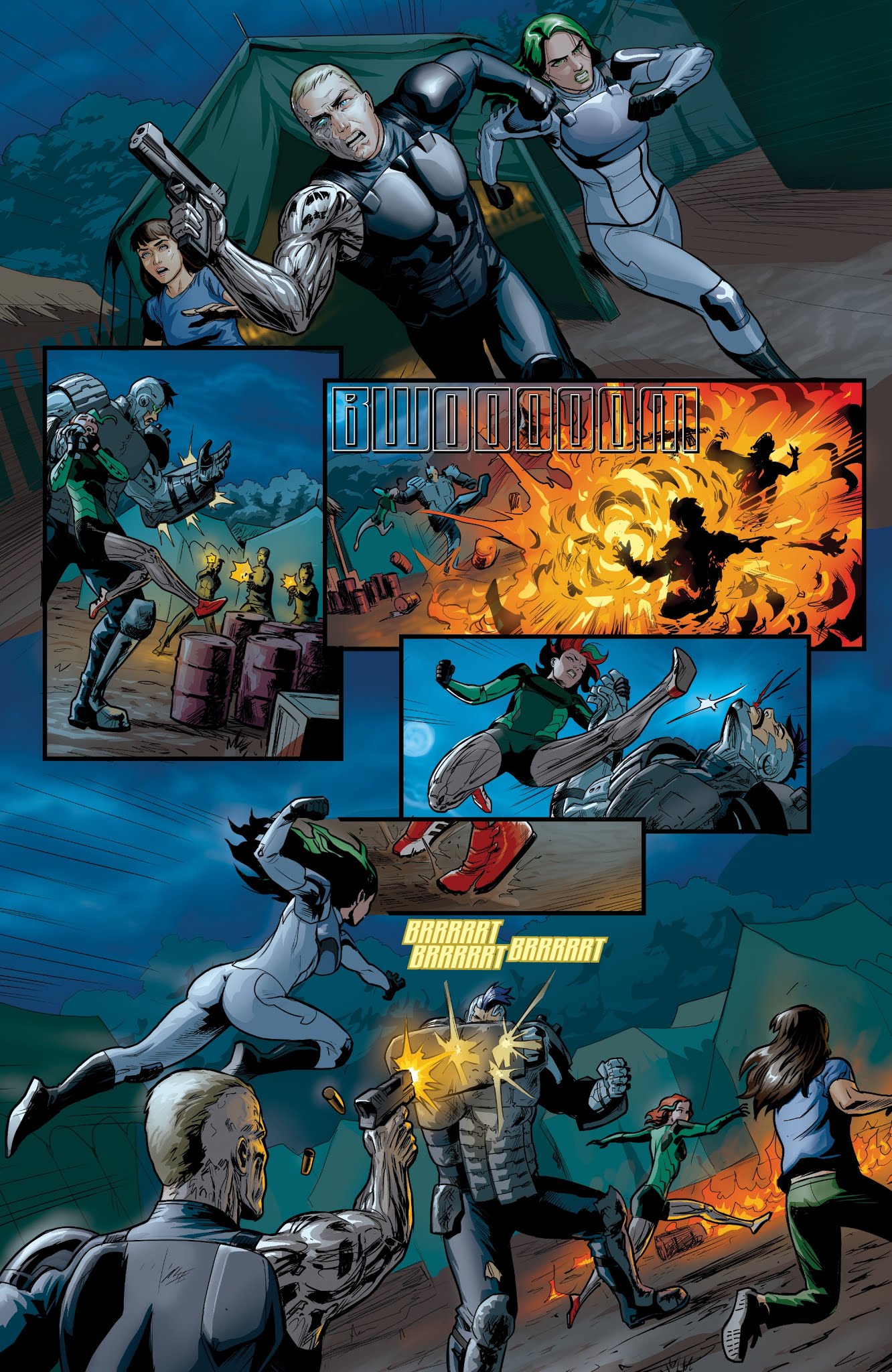 Read online Cyber Force comic -  Issue #7 - 13