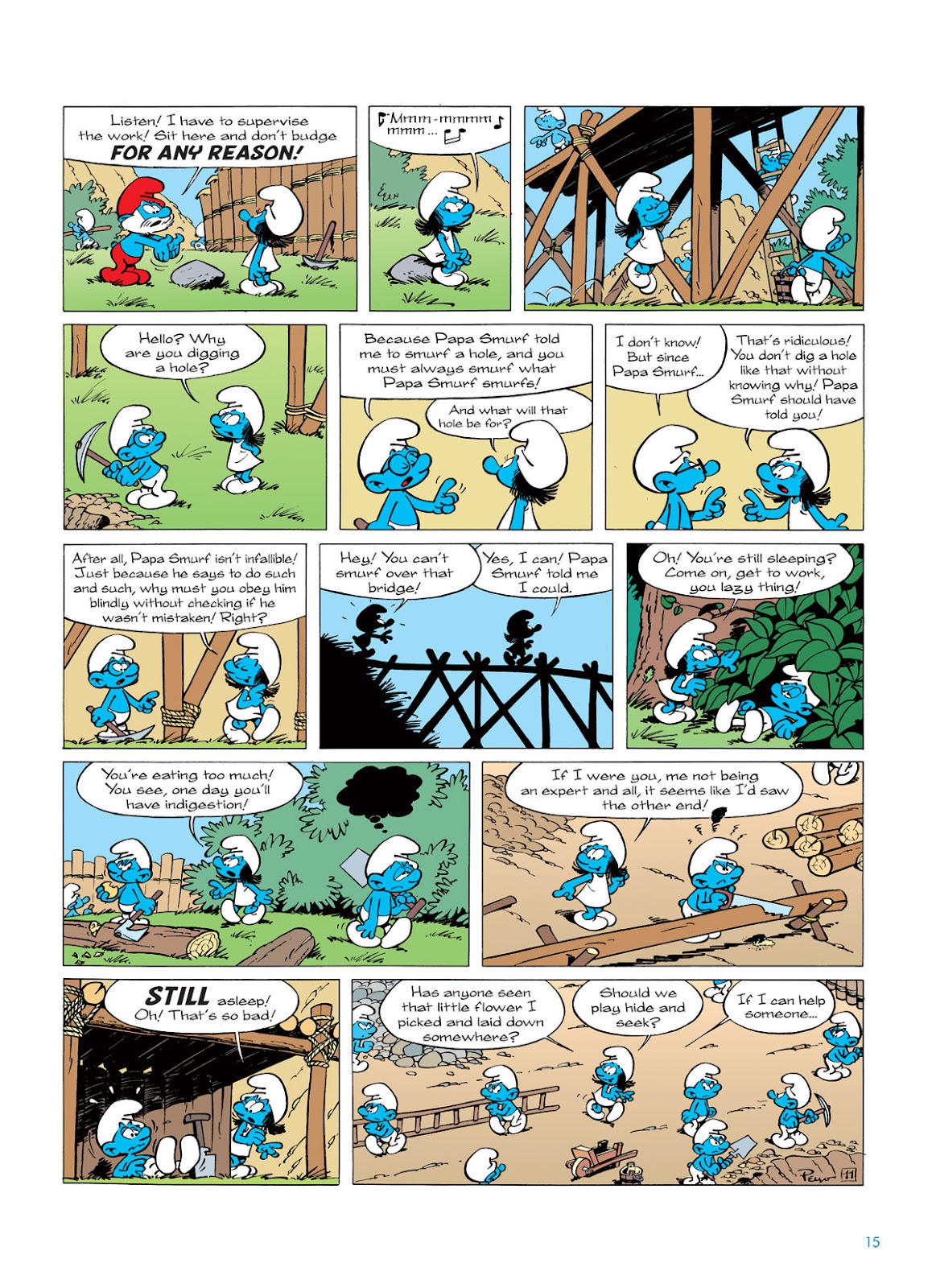 Read online The Smurfs comic -  Issue #4 - 15
