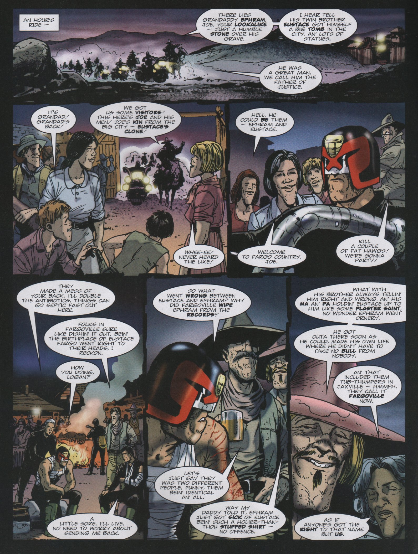 Read online Judge Dredd Origins comic -  Issue # TPB - 47