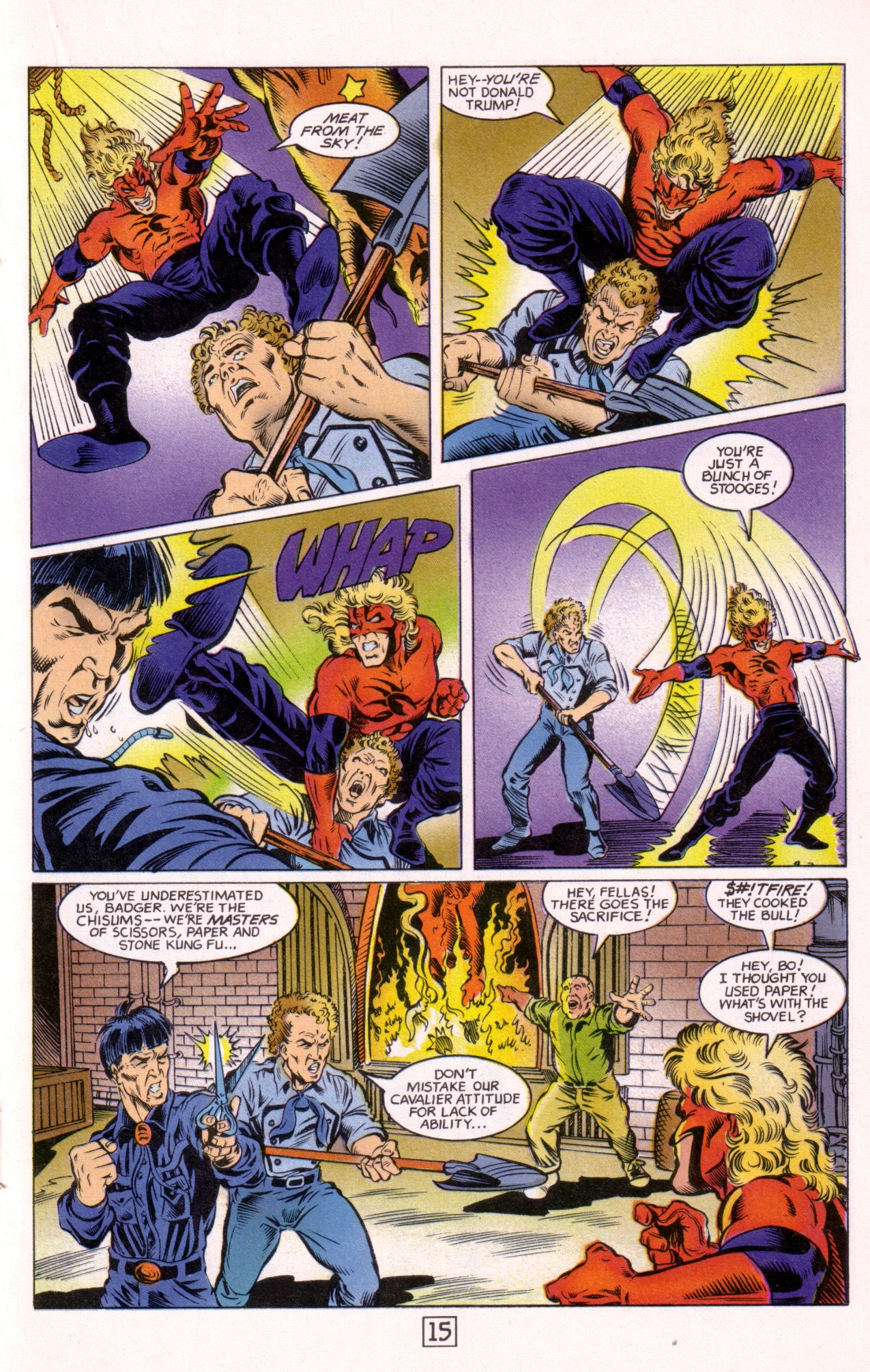 Read online The Badger comic -  Issue #61 - 16