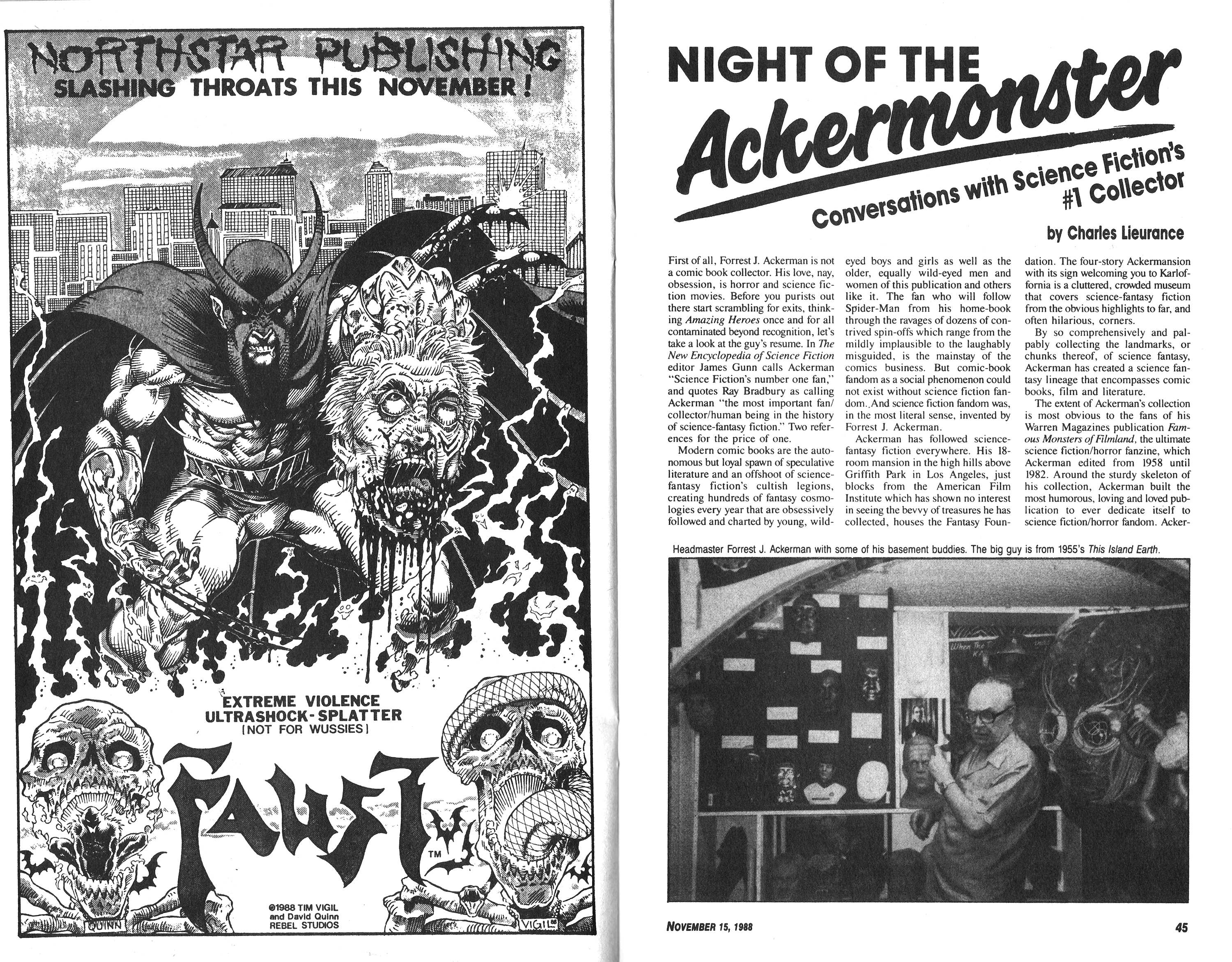 Read online Amazing Heroes comic -  Issue #153 - 23