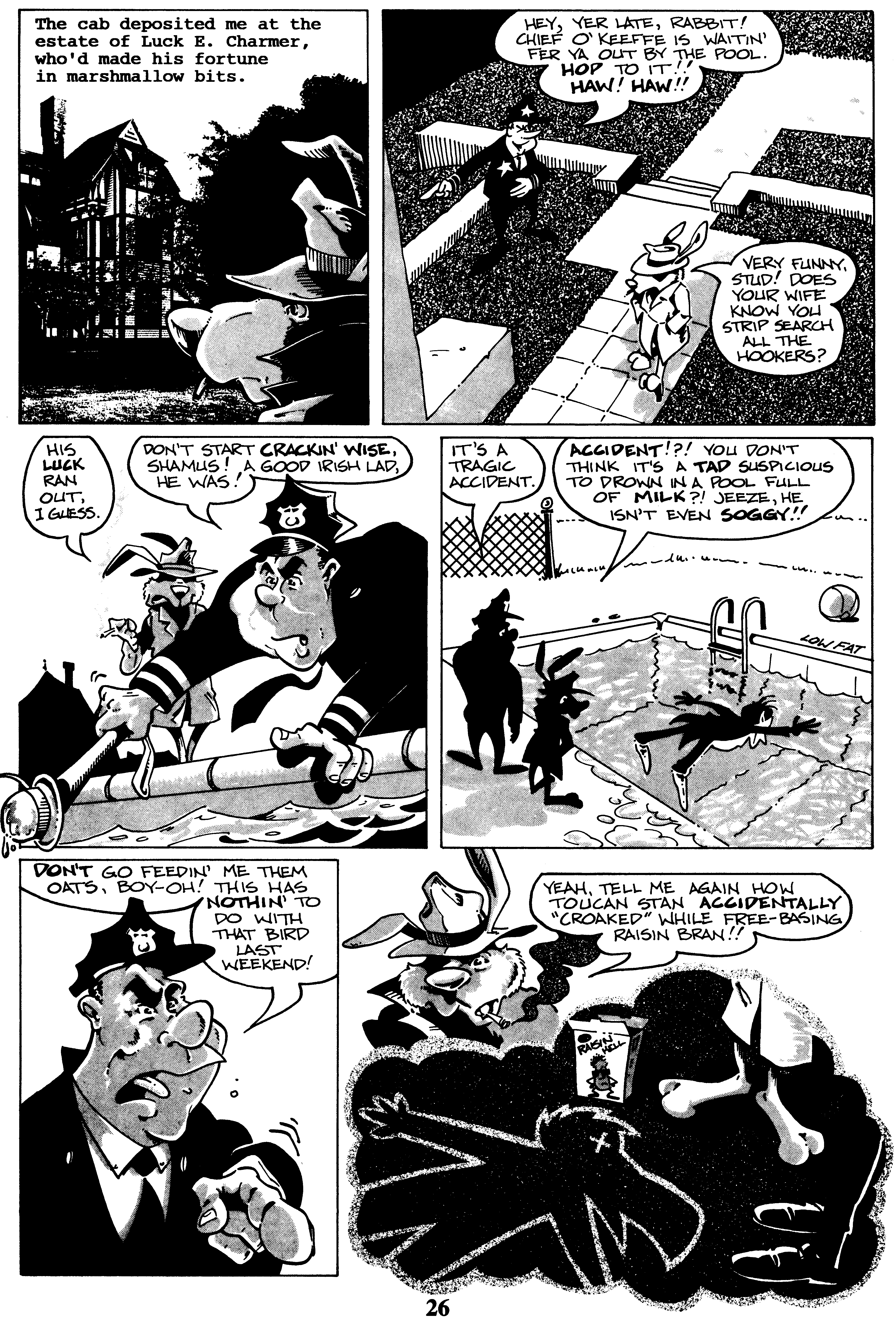 Read online Critters comic -  Issue #50 - 28
