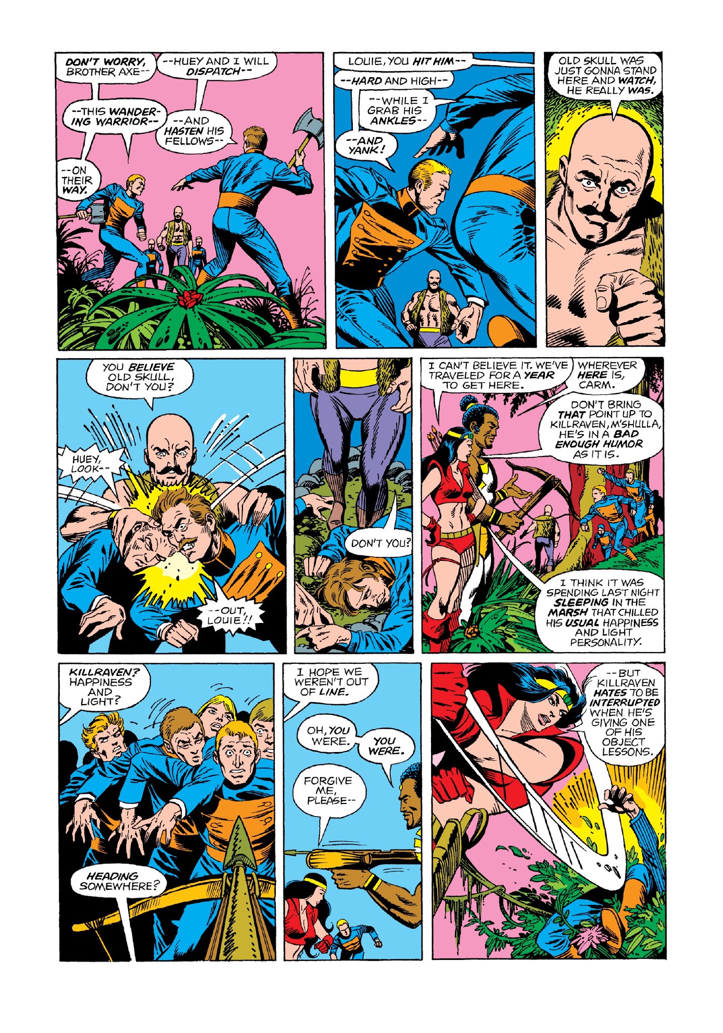 Read online Marvel Masterworks: Killraven comic -  Issue # TPB 1 (Part 4) - 41