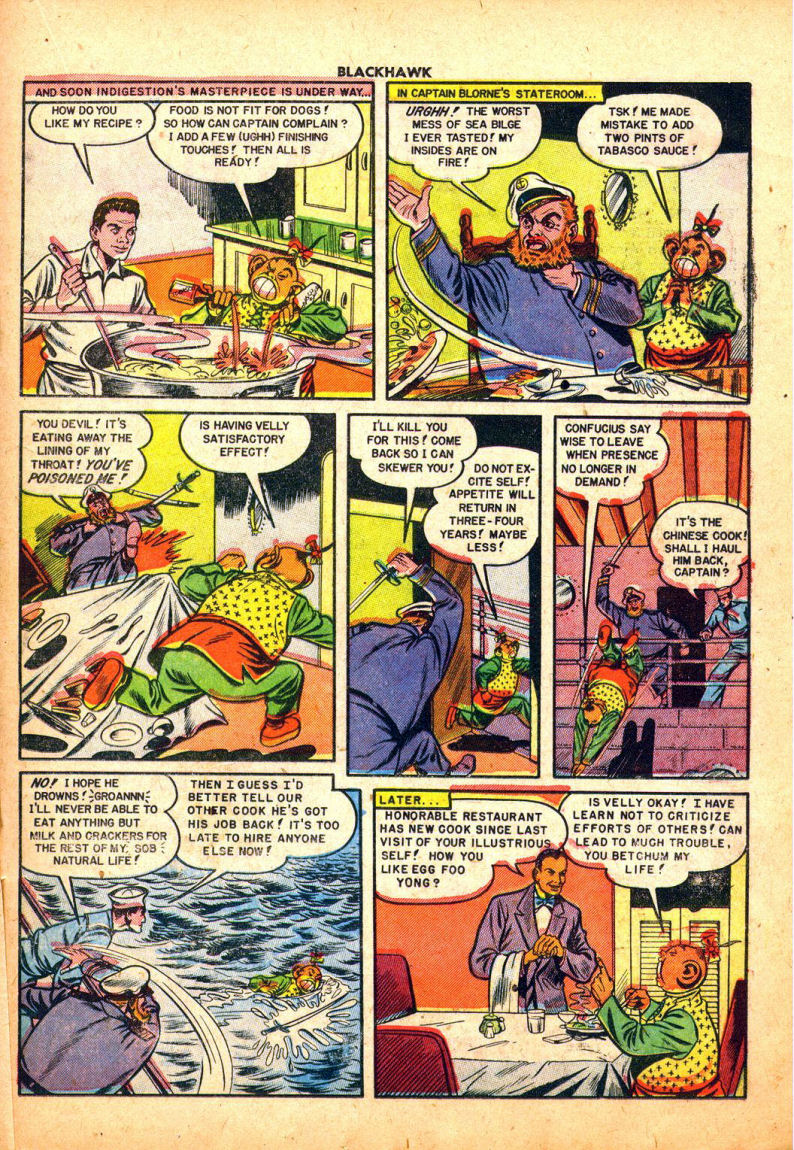 Read online Blackhawk (1957) comic -  Issue #30 - 21