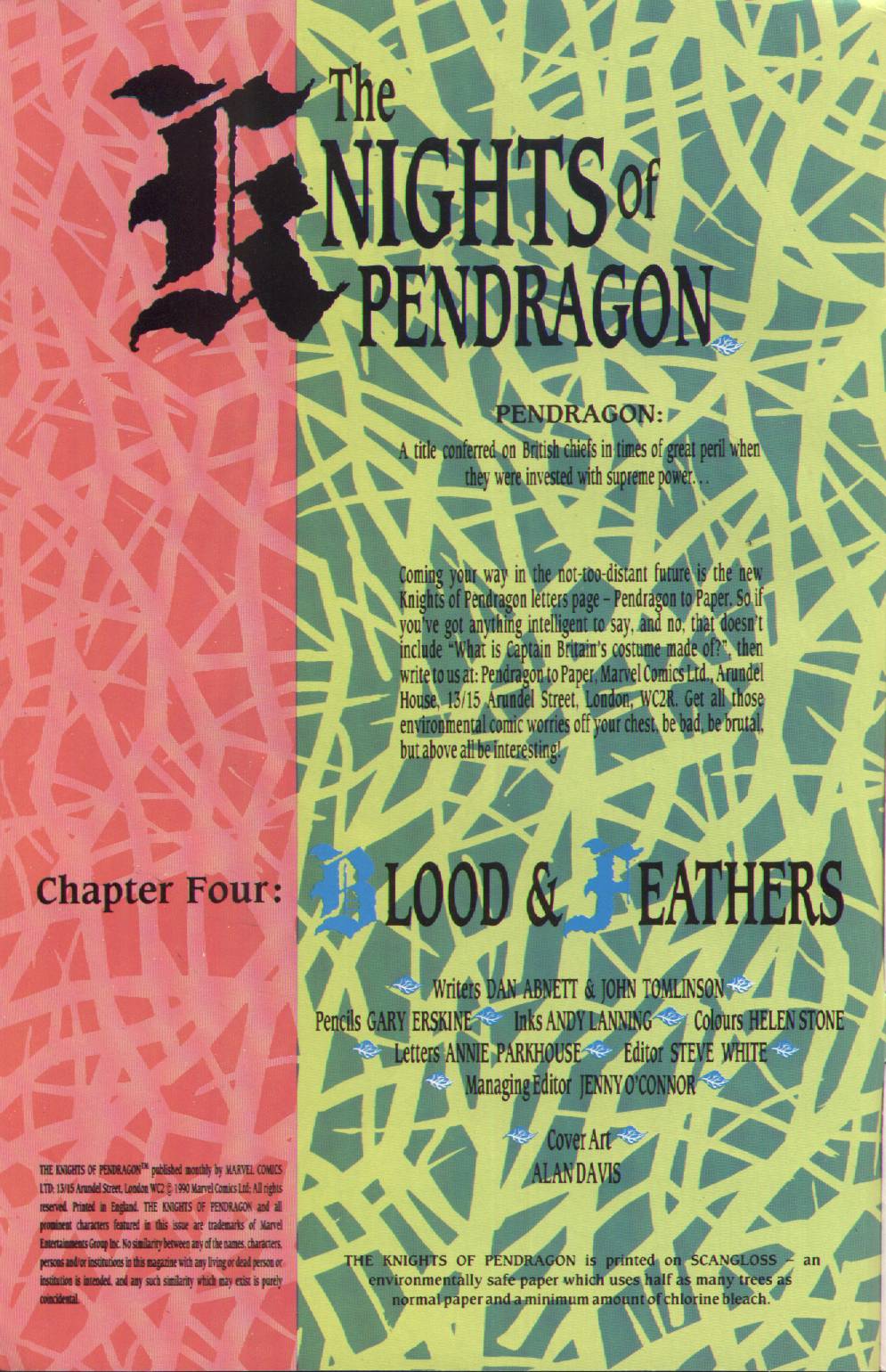 Read online The Knights of Pendragon comic -  Issue #4 - 2