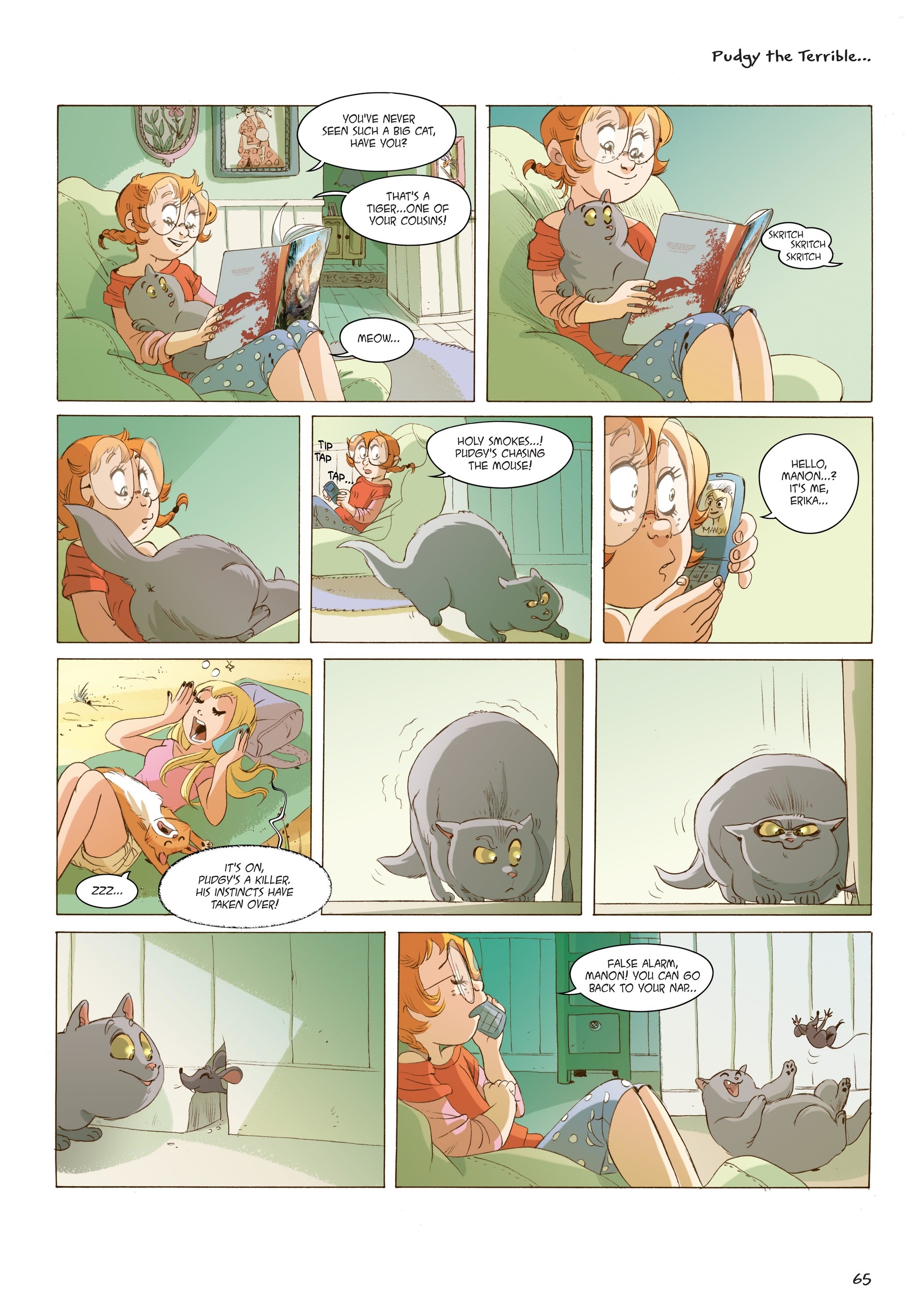 Read online Cats! Girlfriends and Catfriends comic -  Issue # TPB - 66
