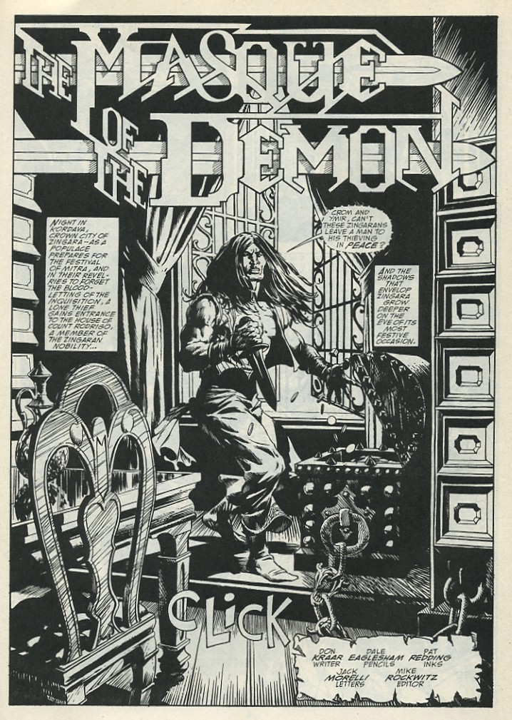 Read online The Savage Sword Of Conan comic -  Issue #185 - 3