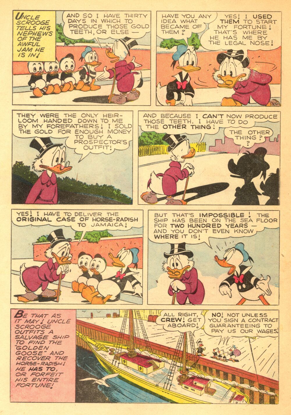 Read online Uncle Scrooge (1953) comic -  Issue #3 - 6