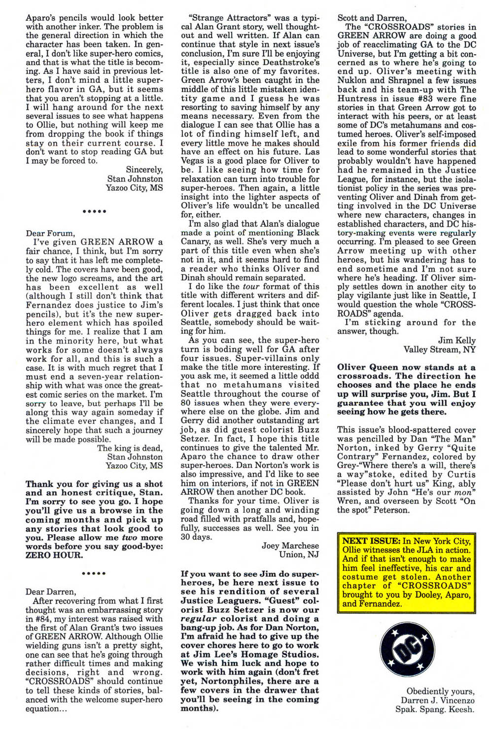 Read online Green Arrow (1988) comic -  Issue #87 - 25